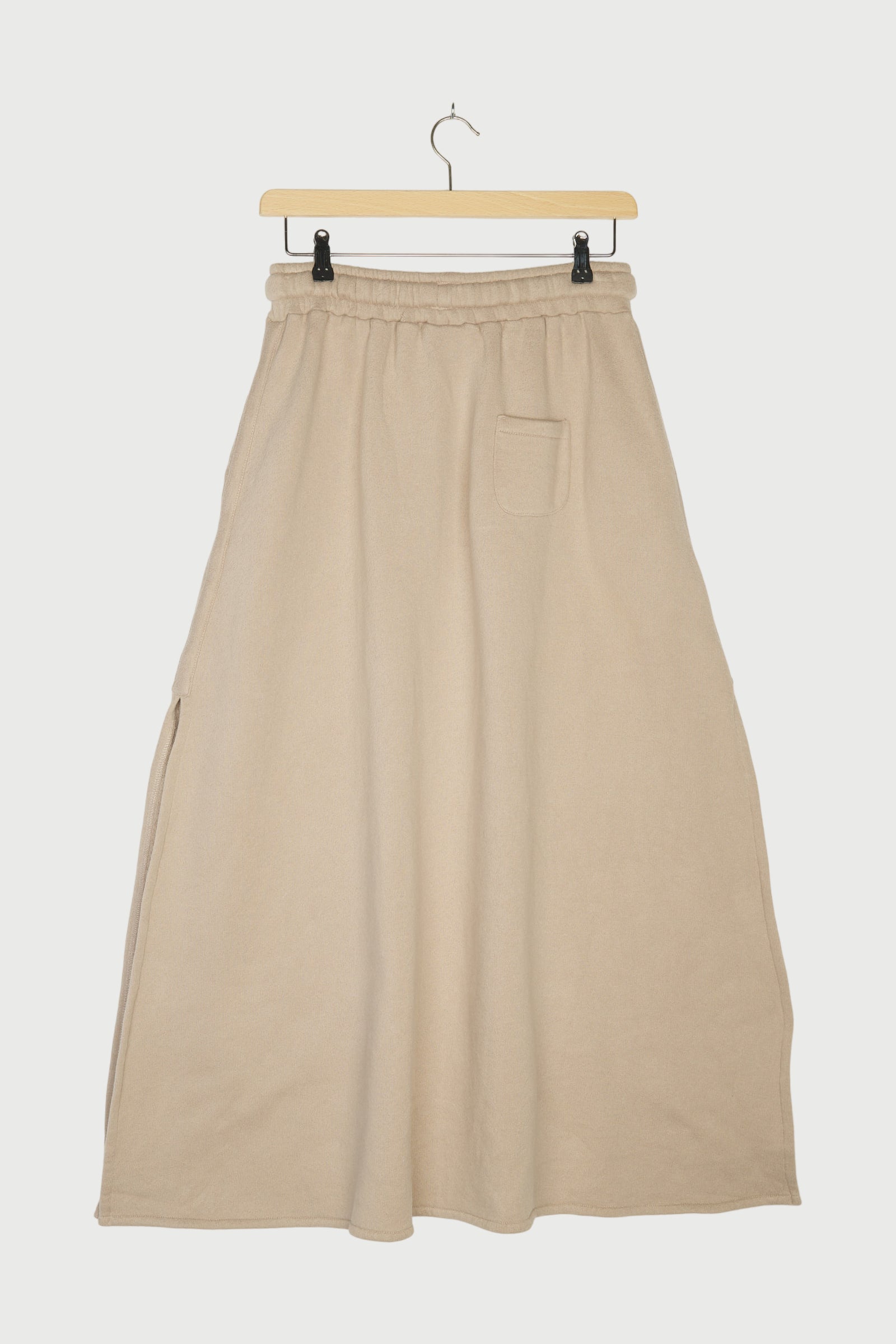 FLEECE MIDI SKIRT