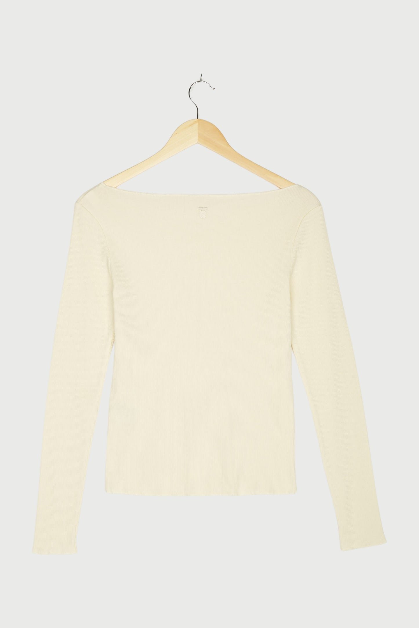 soft rib boatneck tee