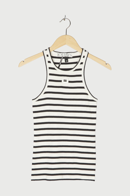 TANK TOP RIB STRIPE