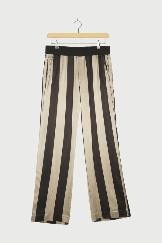 WIDE LEG PANTS BIG STRIPE