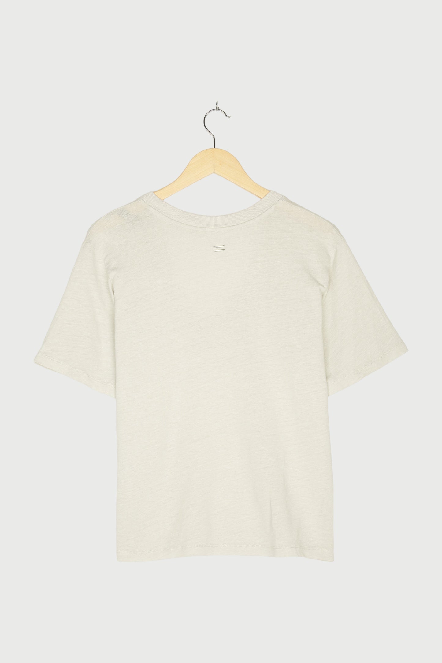 V-NECK TEE LINEN