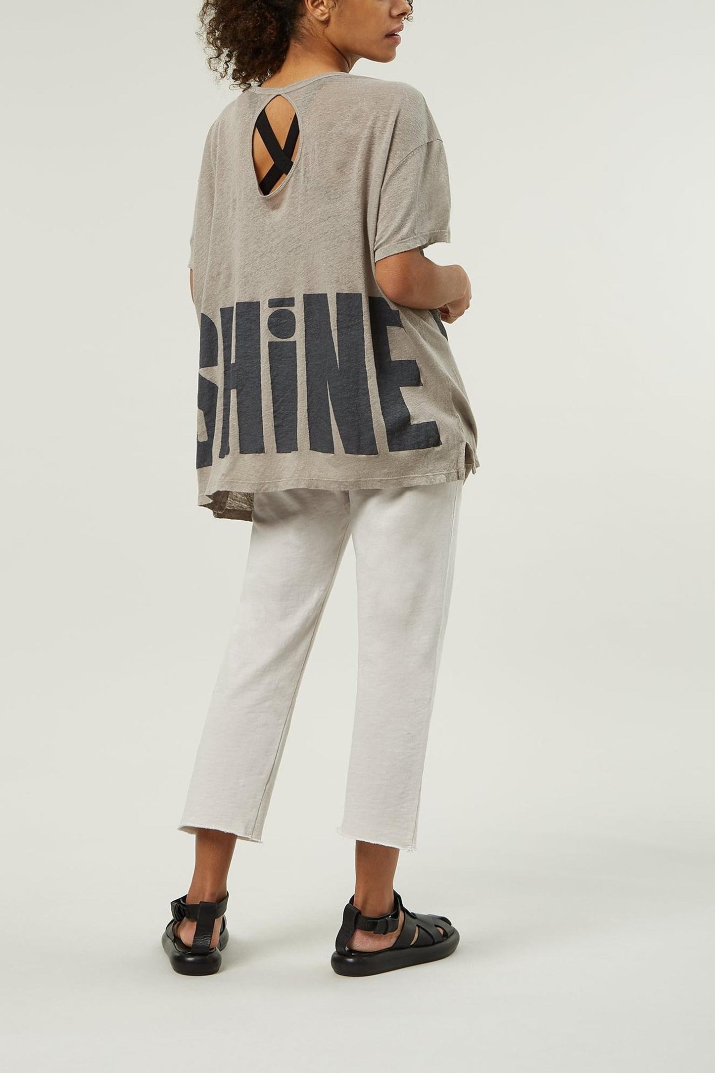 LOOSE TEE LINEN SUNSHINE