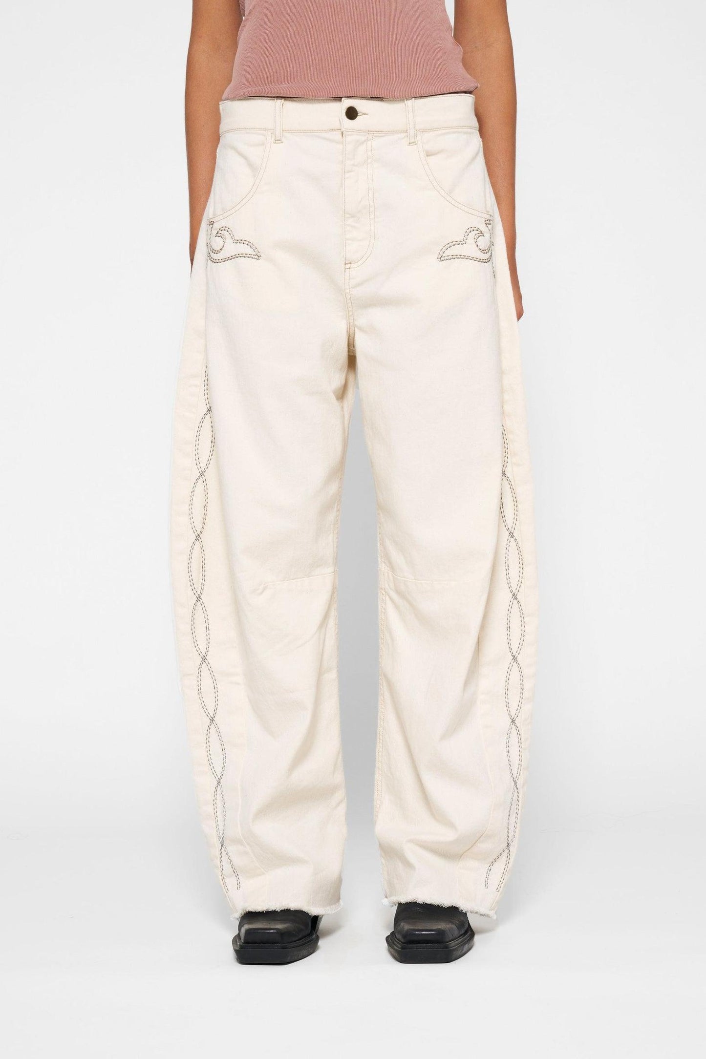 HORSE RIDING TWILL PANTS