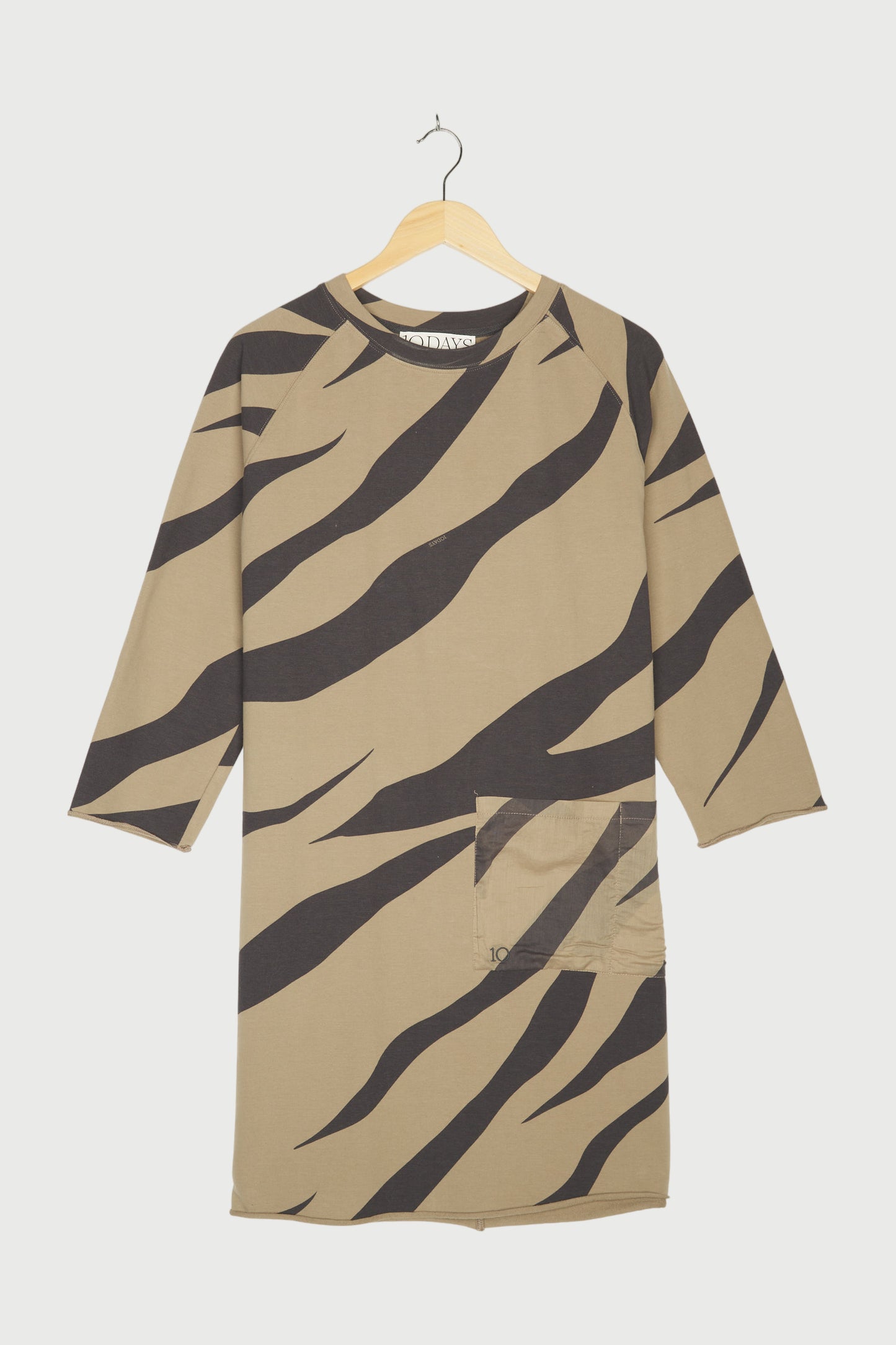 SWEATER DRESS ZEBRA