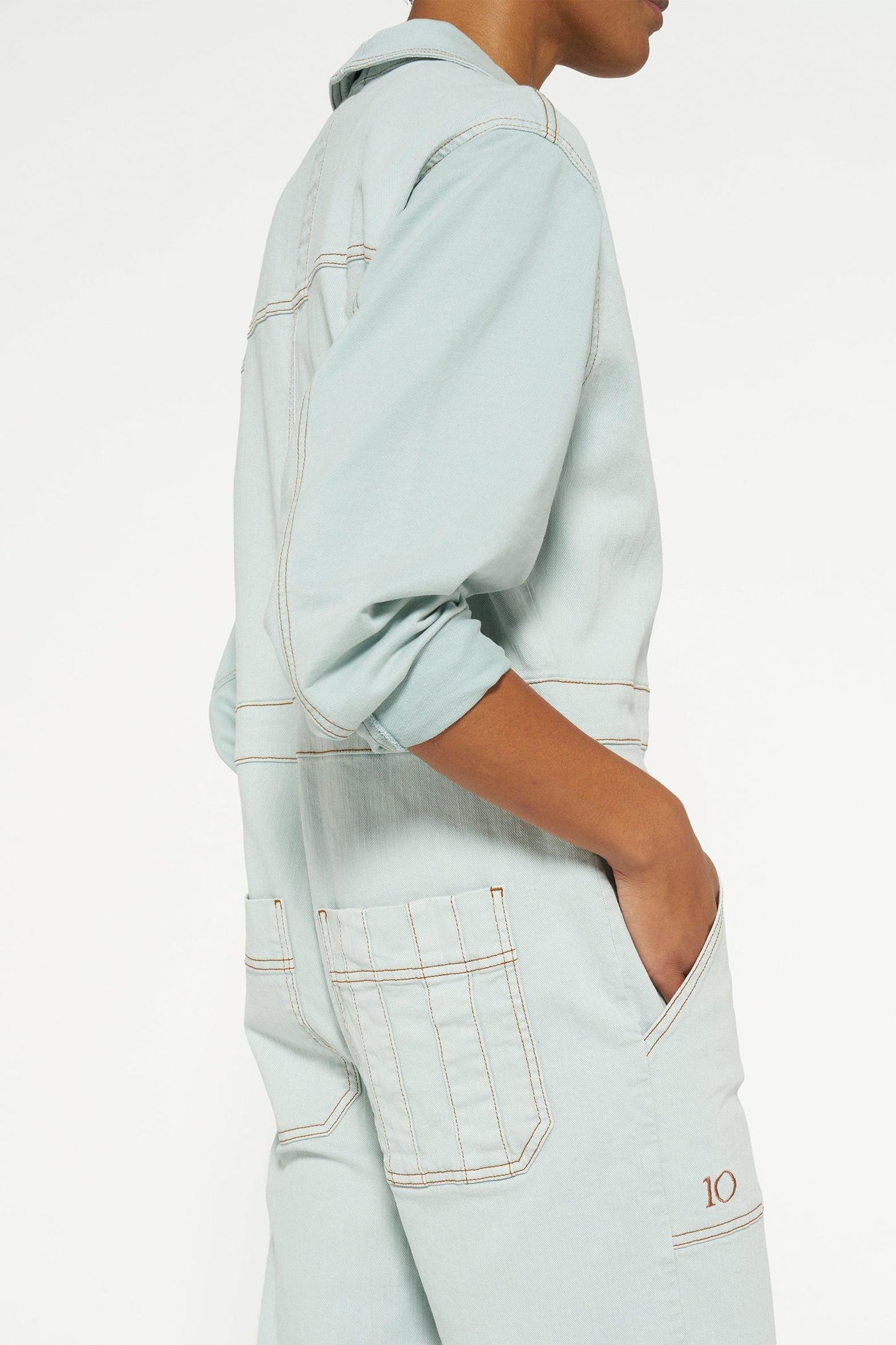 DENIM BOILER SUIT