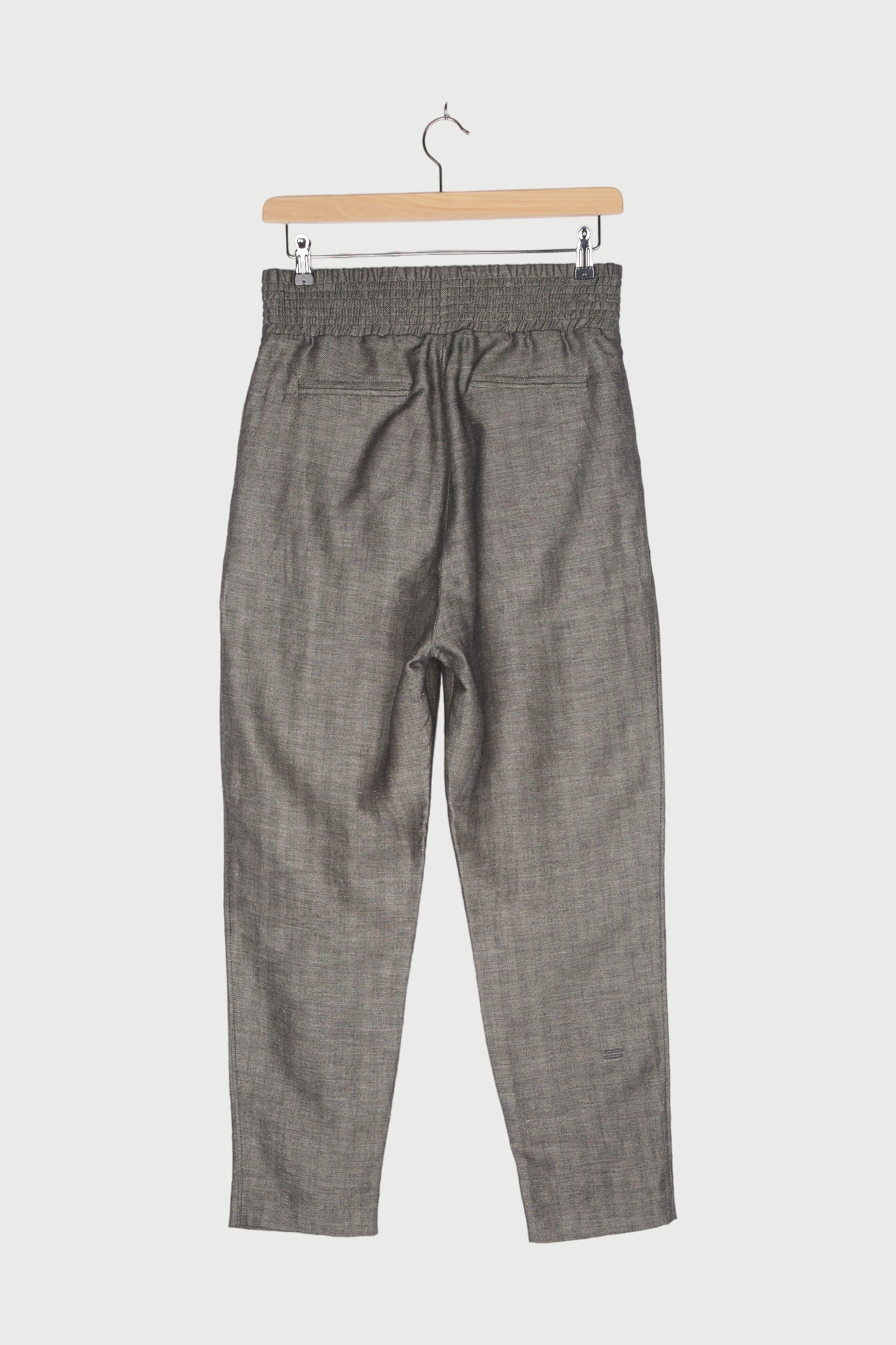 PANTS HERRINGBONE LINEN