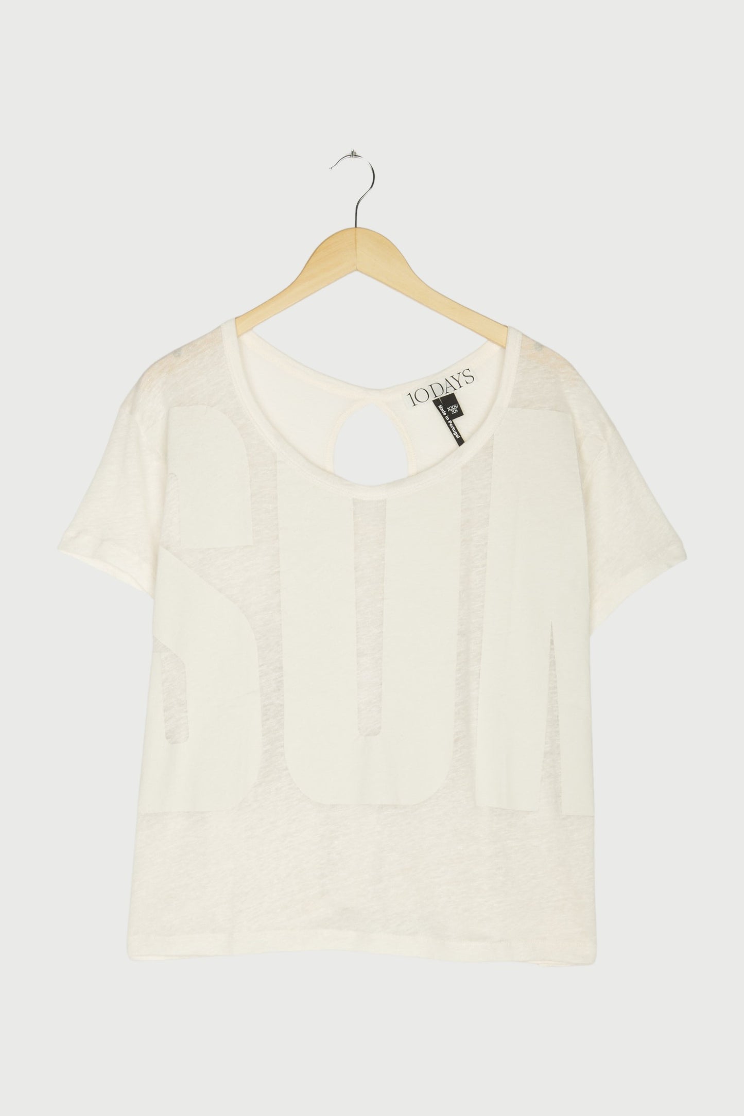 loose tee linen sunshine