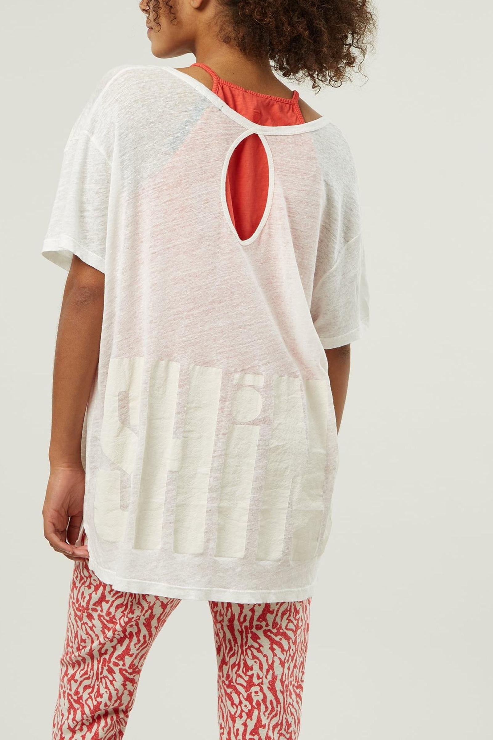 LOOSE TEE LINEN SUNSHINE