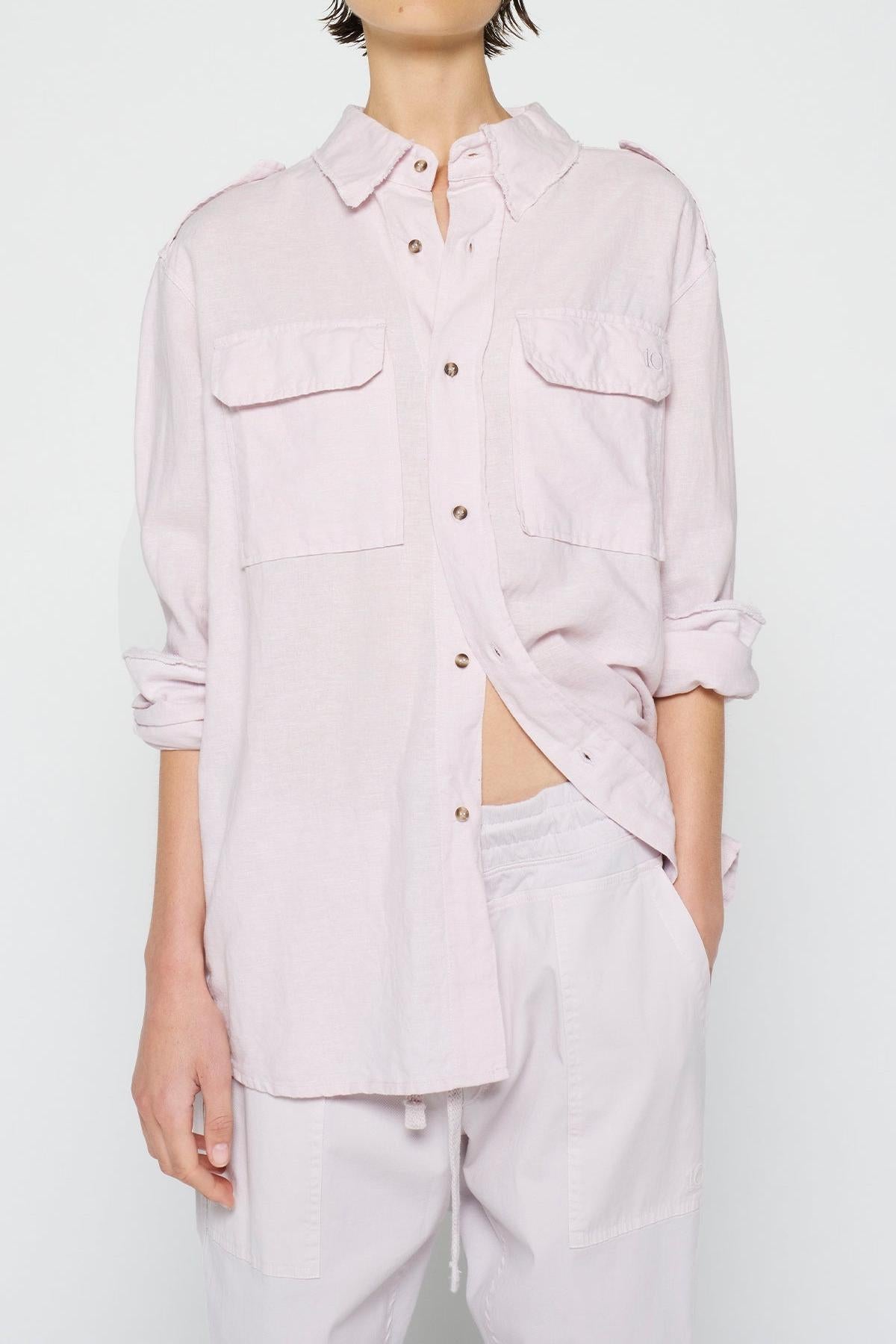 WASHED LINEN SHIRT