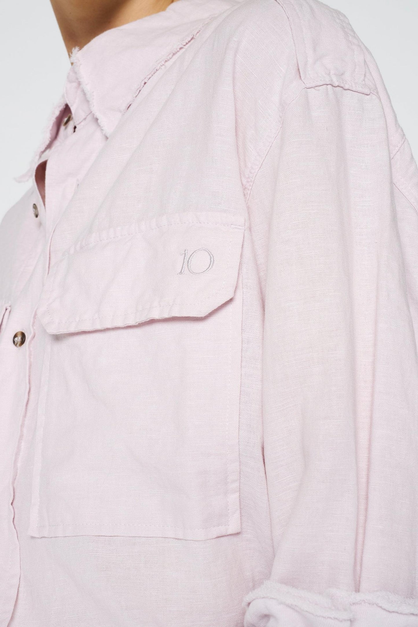 WASHED LINEN SHIRT