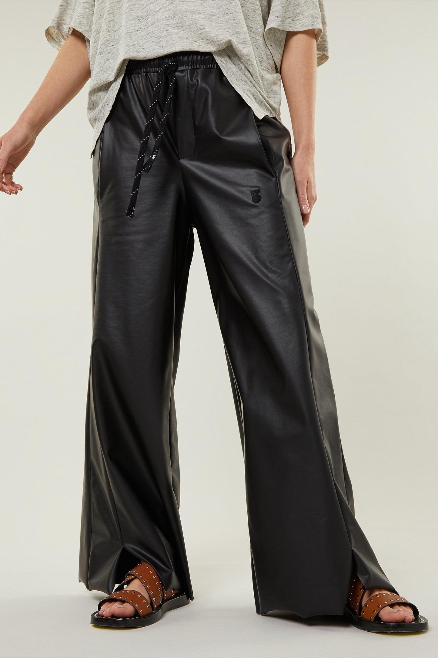 LEATHERLOOK CULOTTE