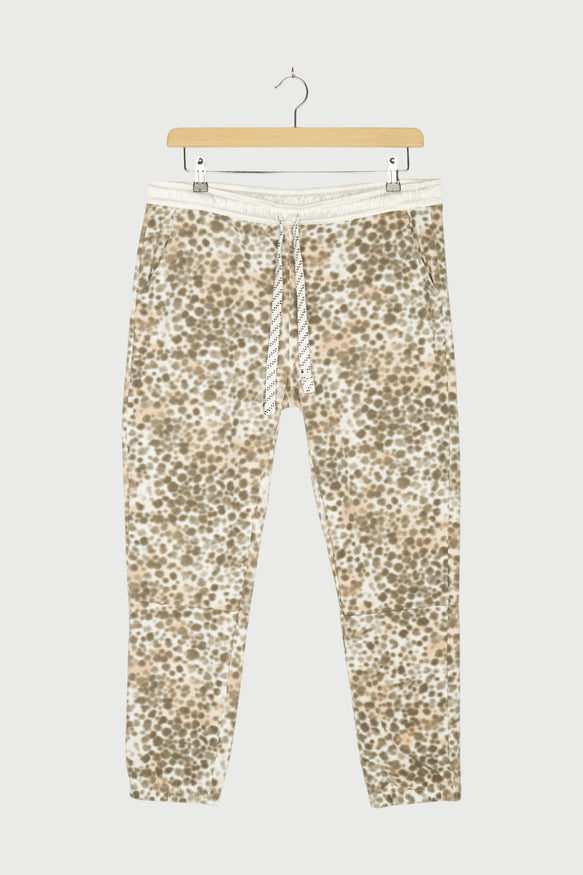 CROPPED JOGGER LEOPARD