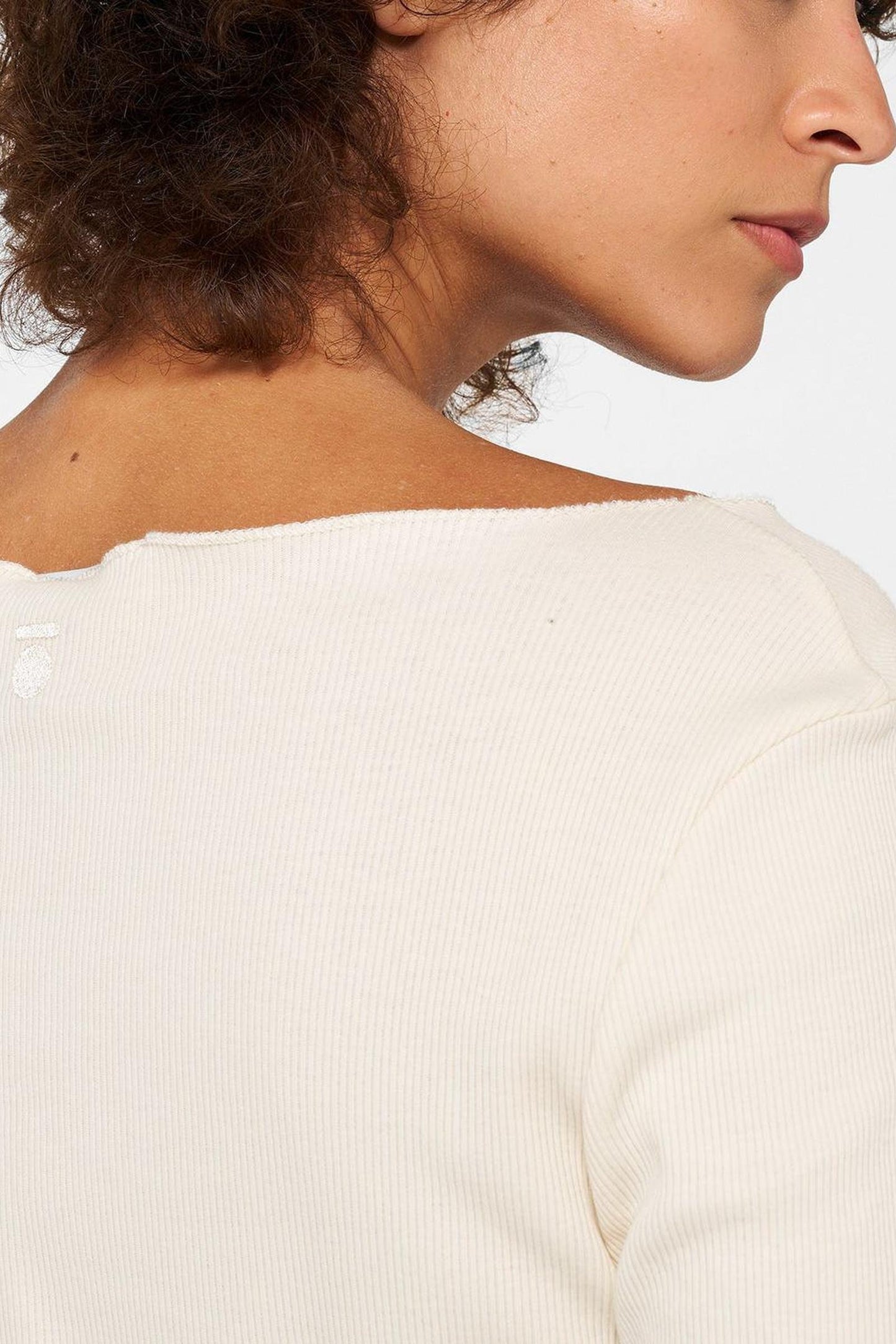 SOFT RIB BOATNECK TEE