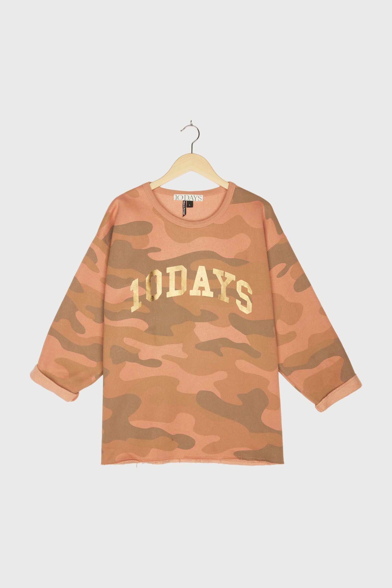 STATEMENT SWEATER CAMO