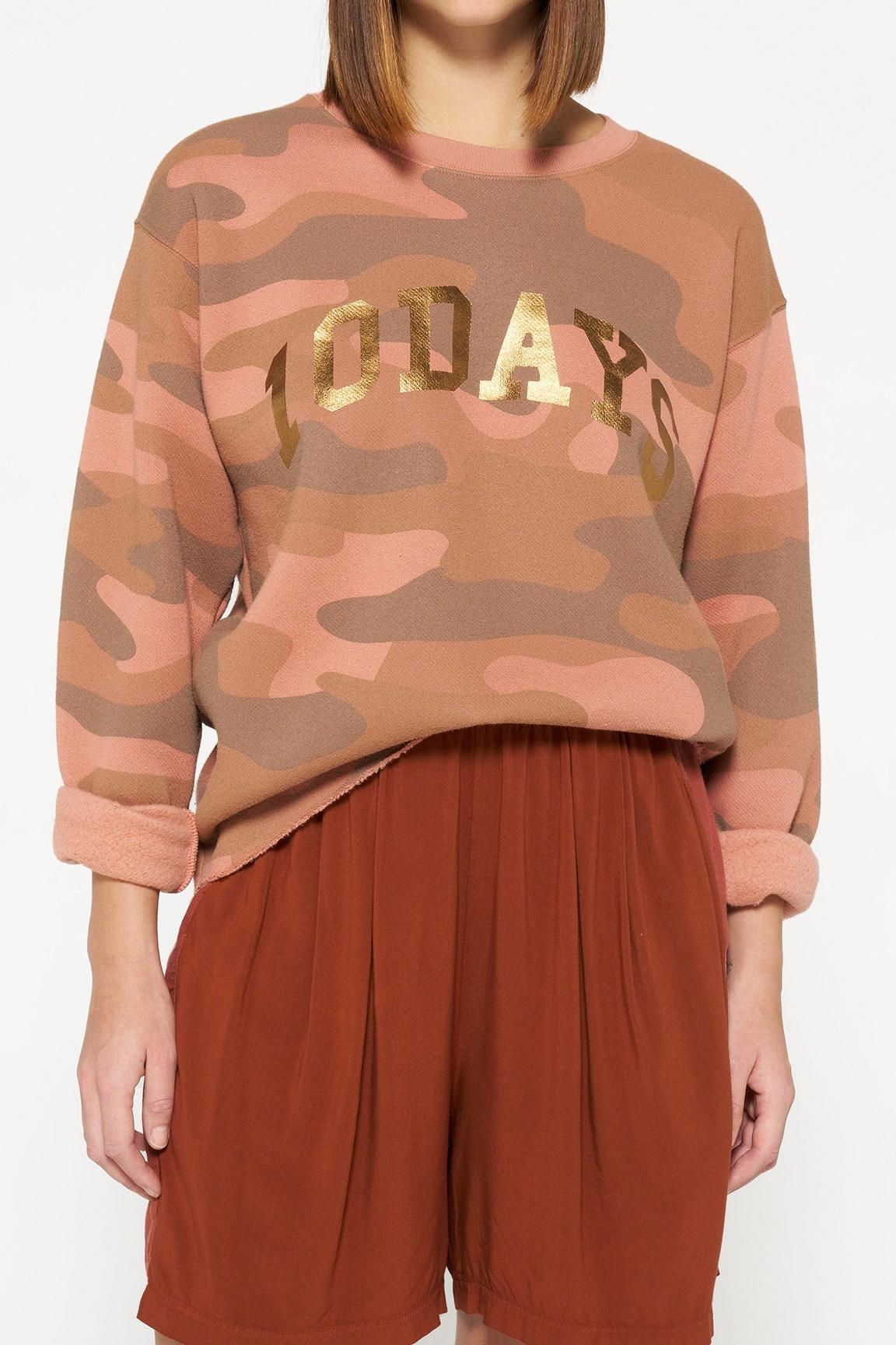 STATEMENT SWEATER CAMO