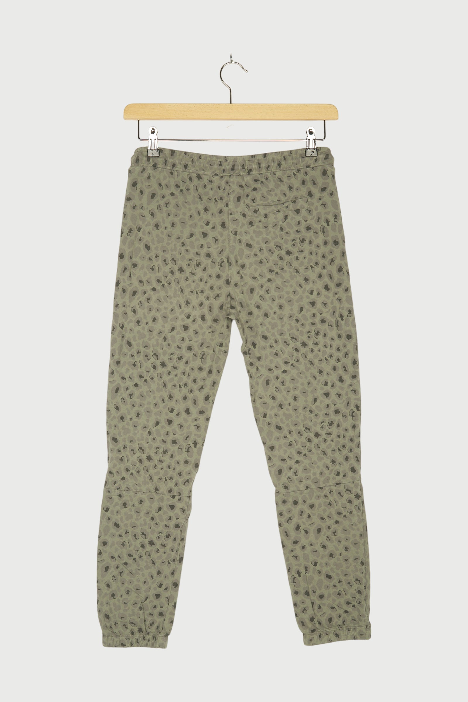 CROPPED JOGGER ARMY LEOPARD