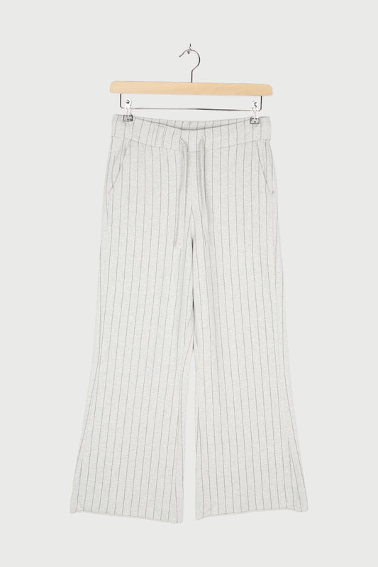 WIDE LEG JOGGER PINSTRIPE