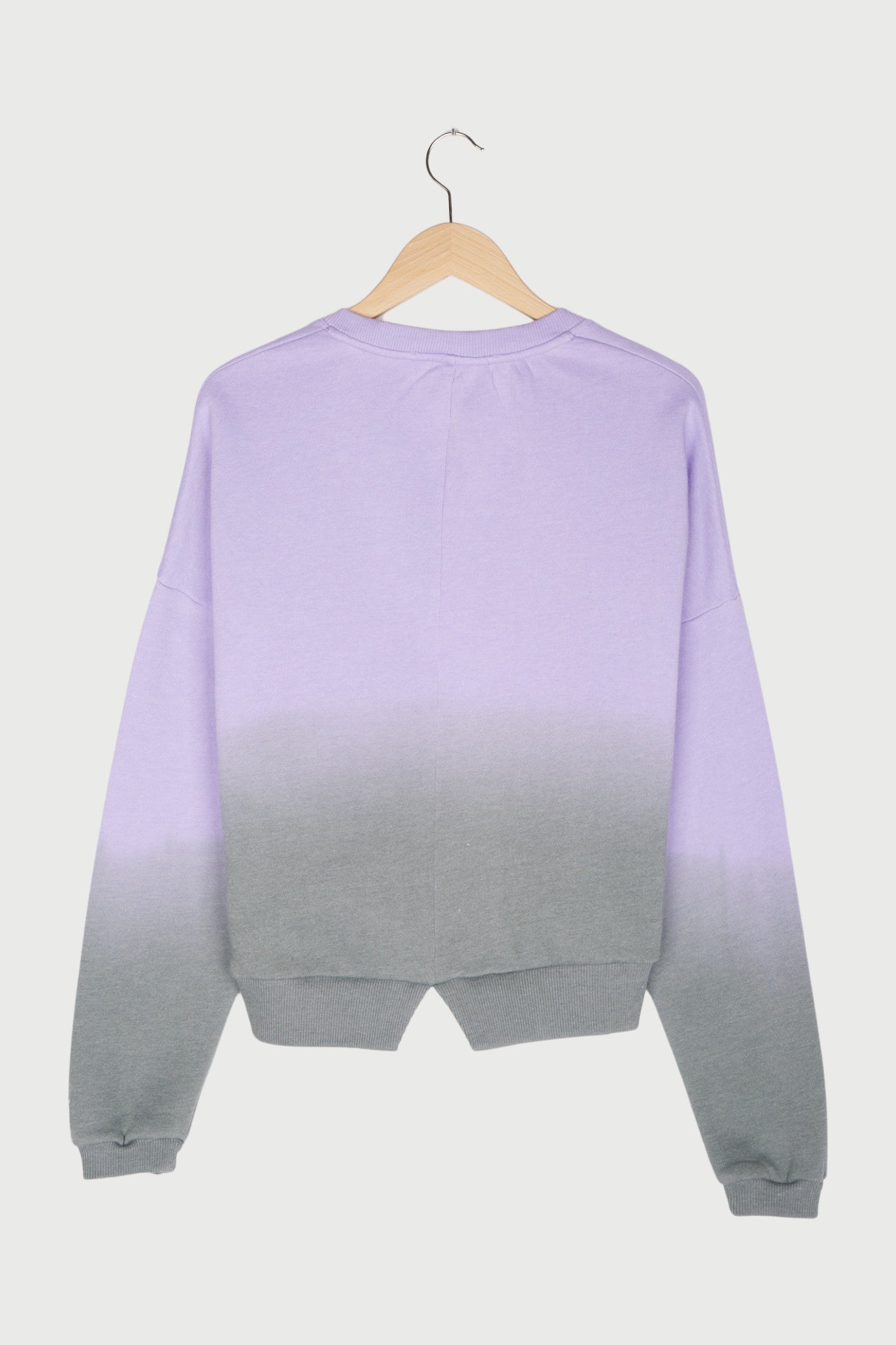 sweater fleece dip dye