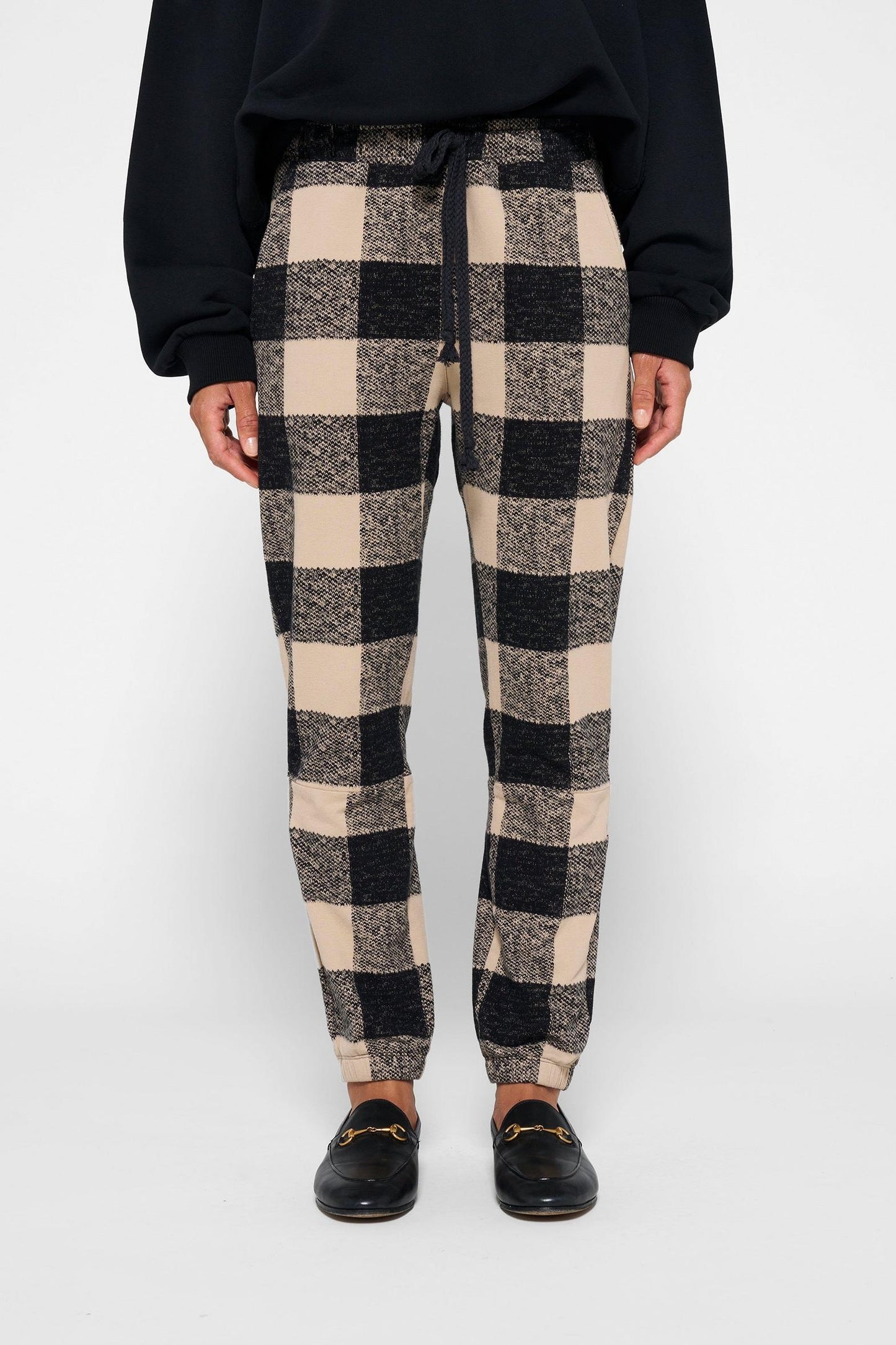 CROPPED JOGGER CHECK