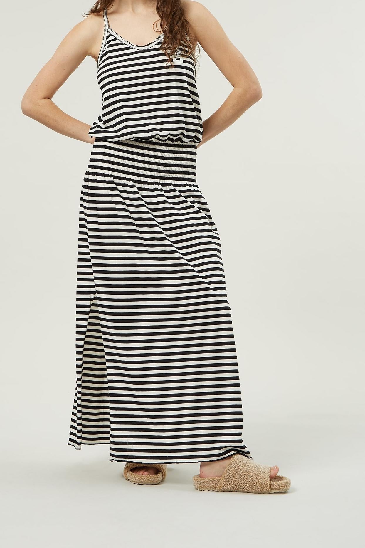 SMOCK DRESS STRIPE