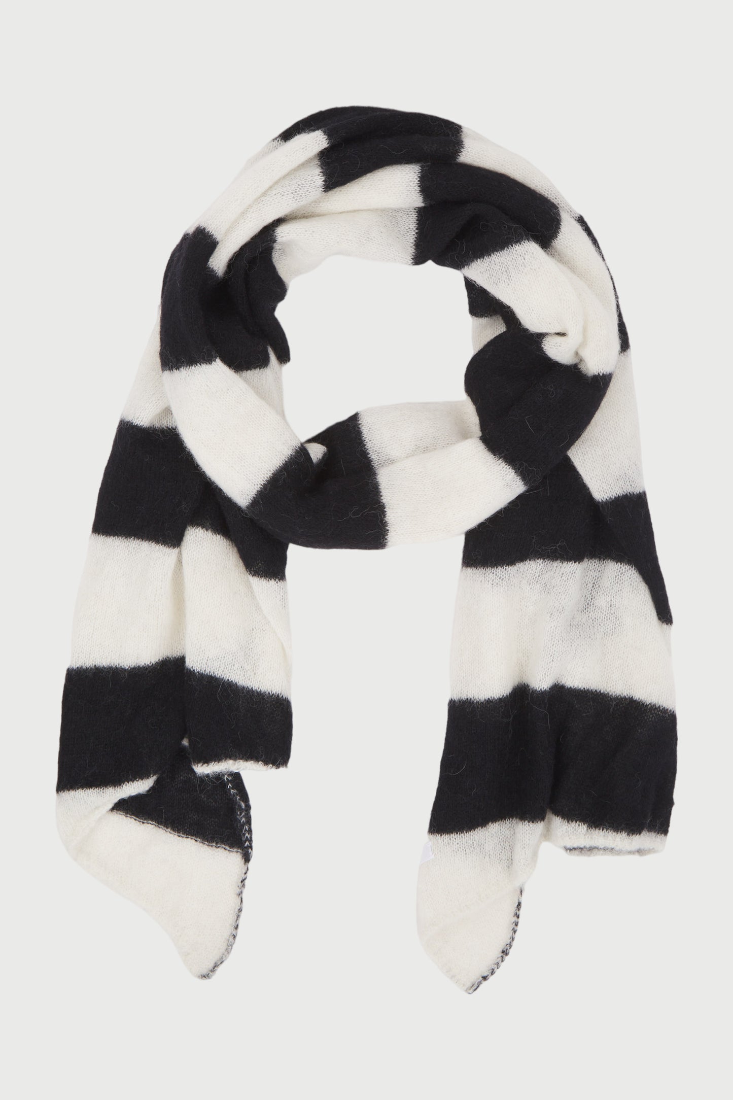 SCARF KNIT STRIPE