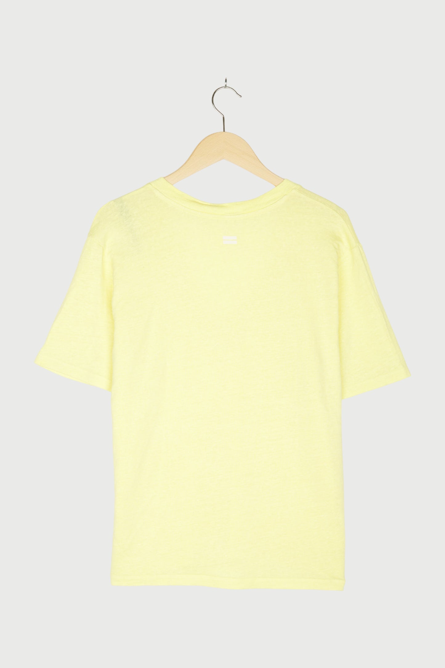 V-NECK TEE LINEN