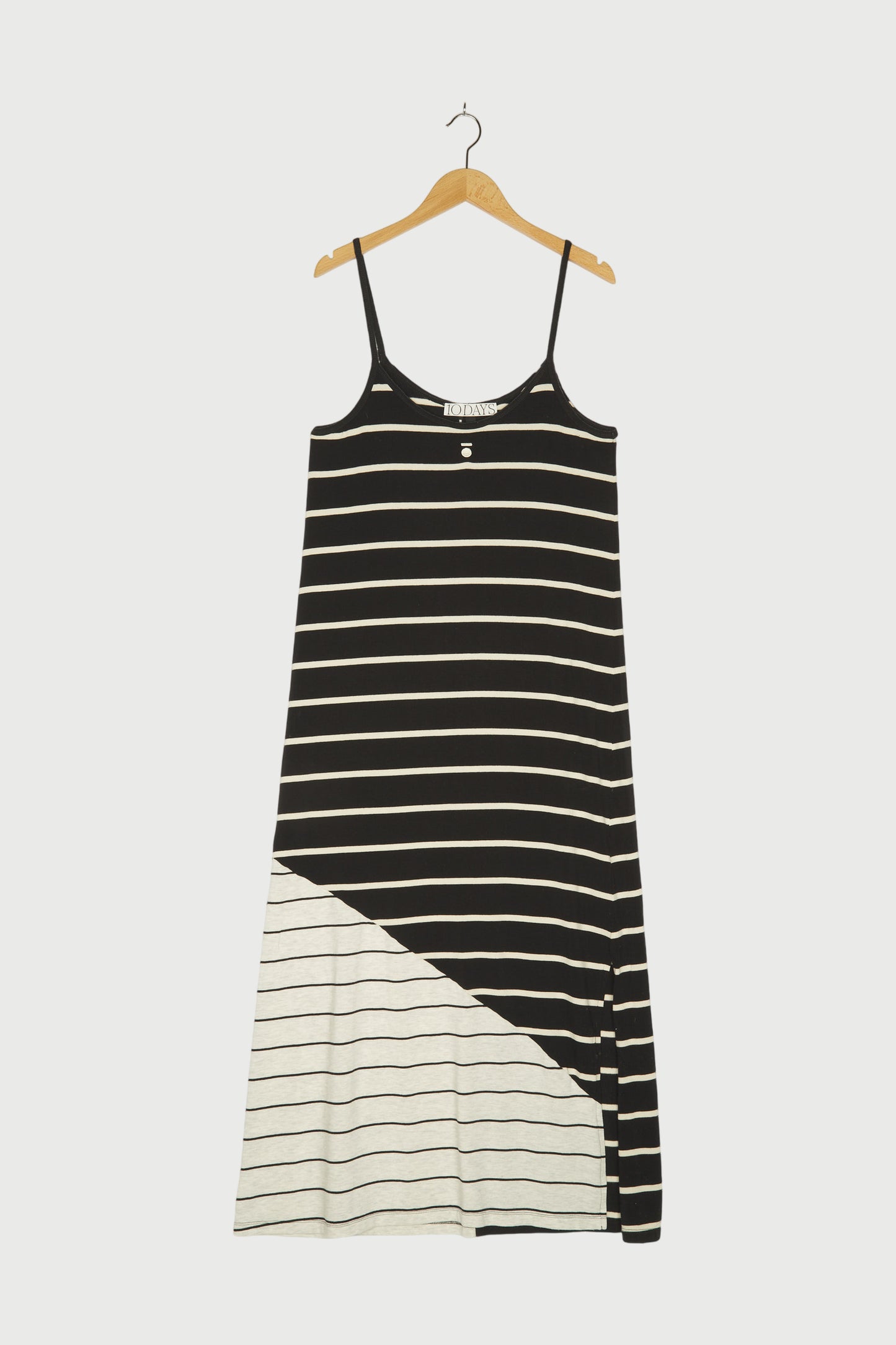 STRAPPY DRESS MIX STRIPES