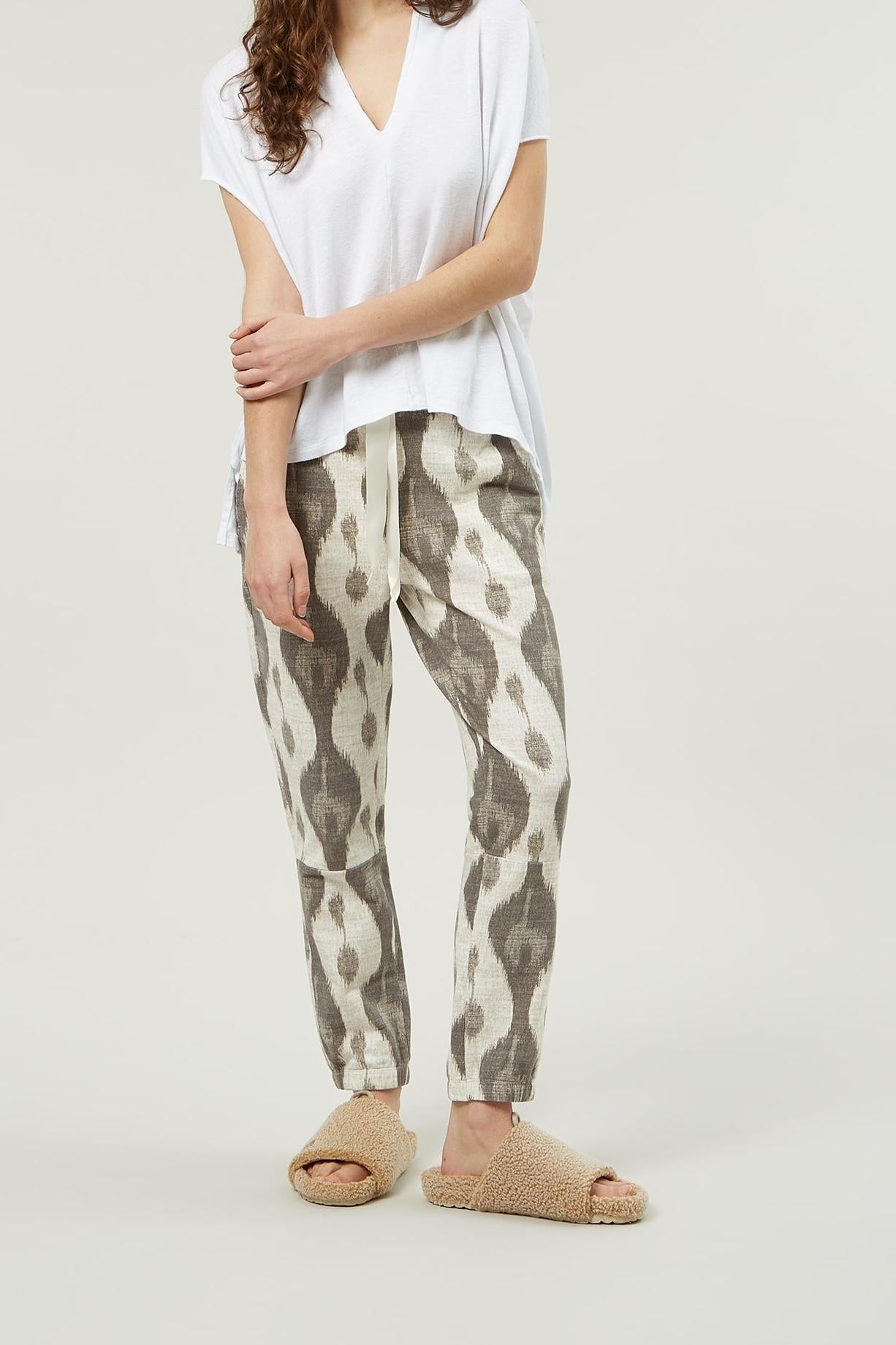 CROPPED JOGGER IKAT