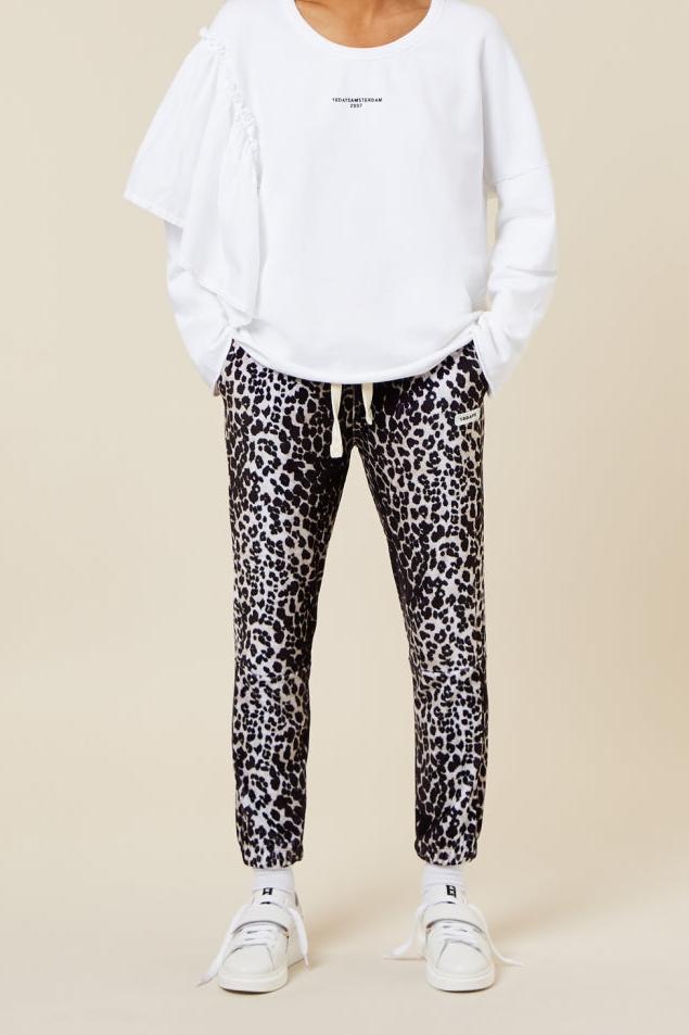 CROPPED JOGGER LEOPARD