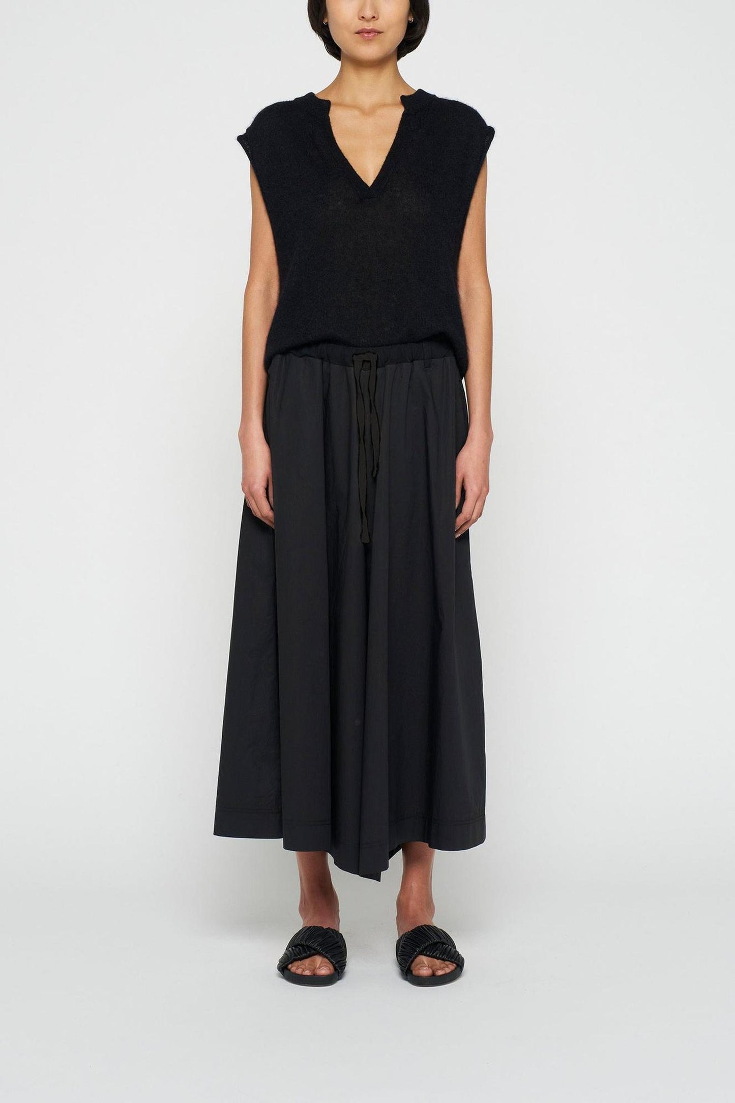 WIDE PANTS POPLIN