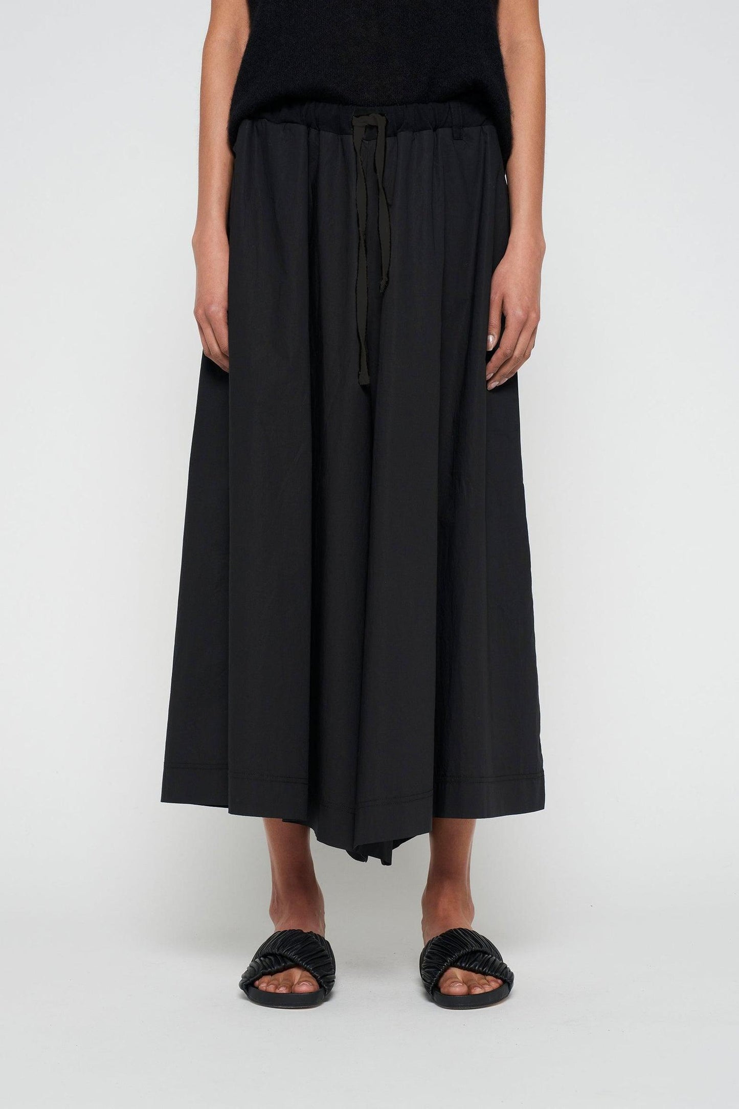 WIDE PANTS POPLIN