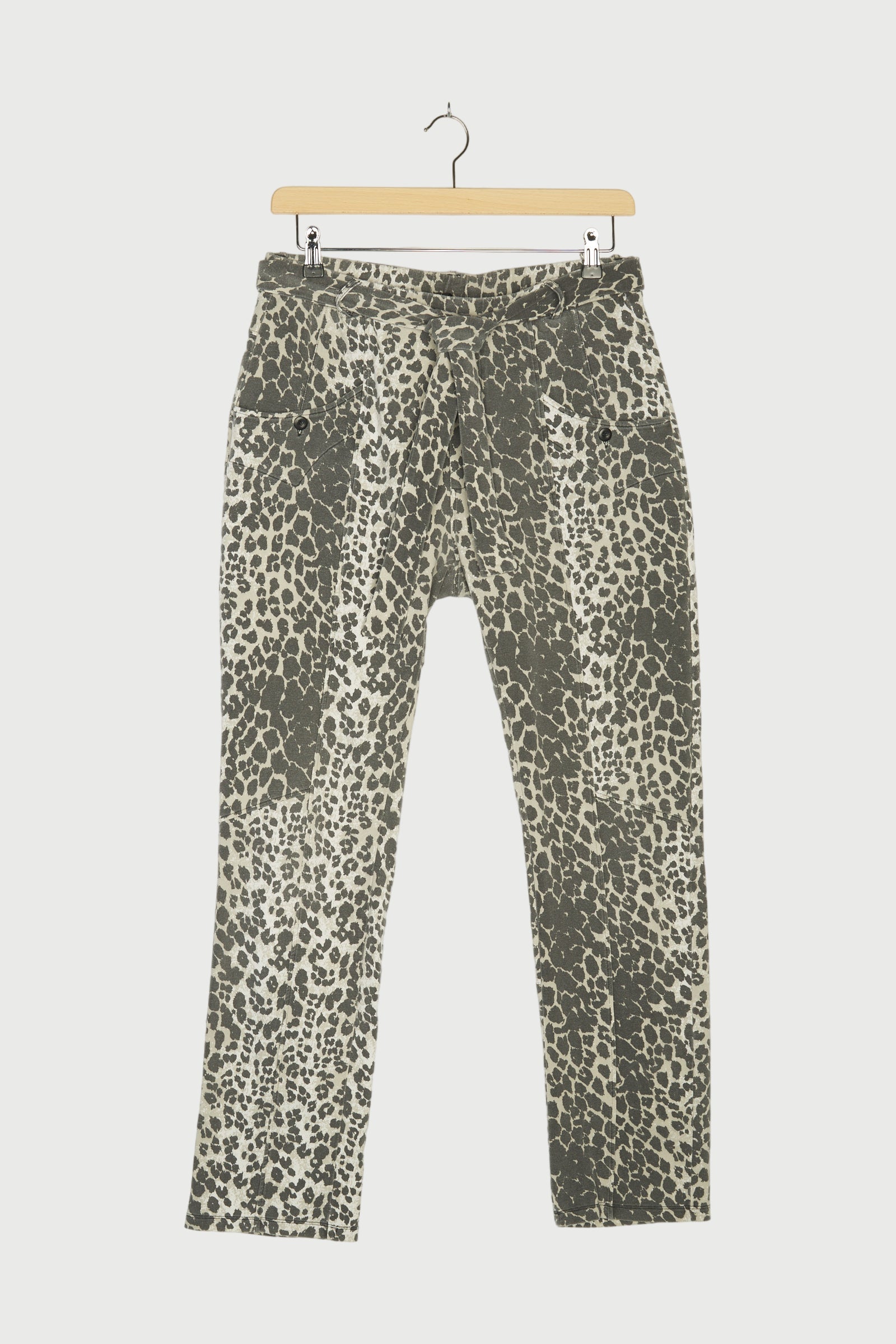 HIGH WAIST JOGGER LEOPARD