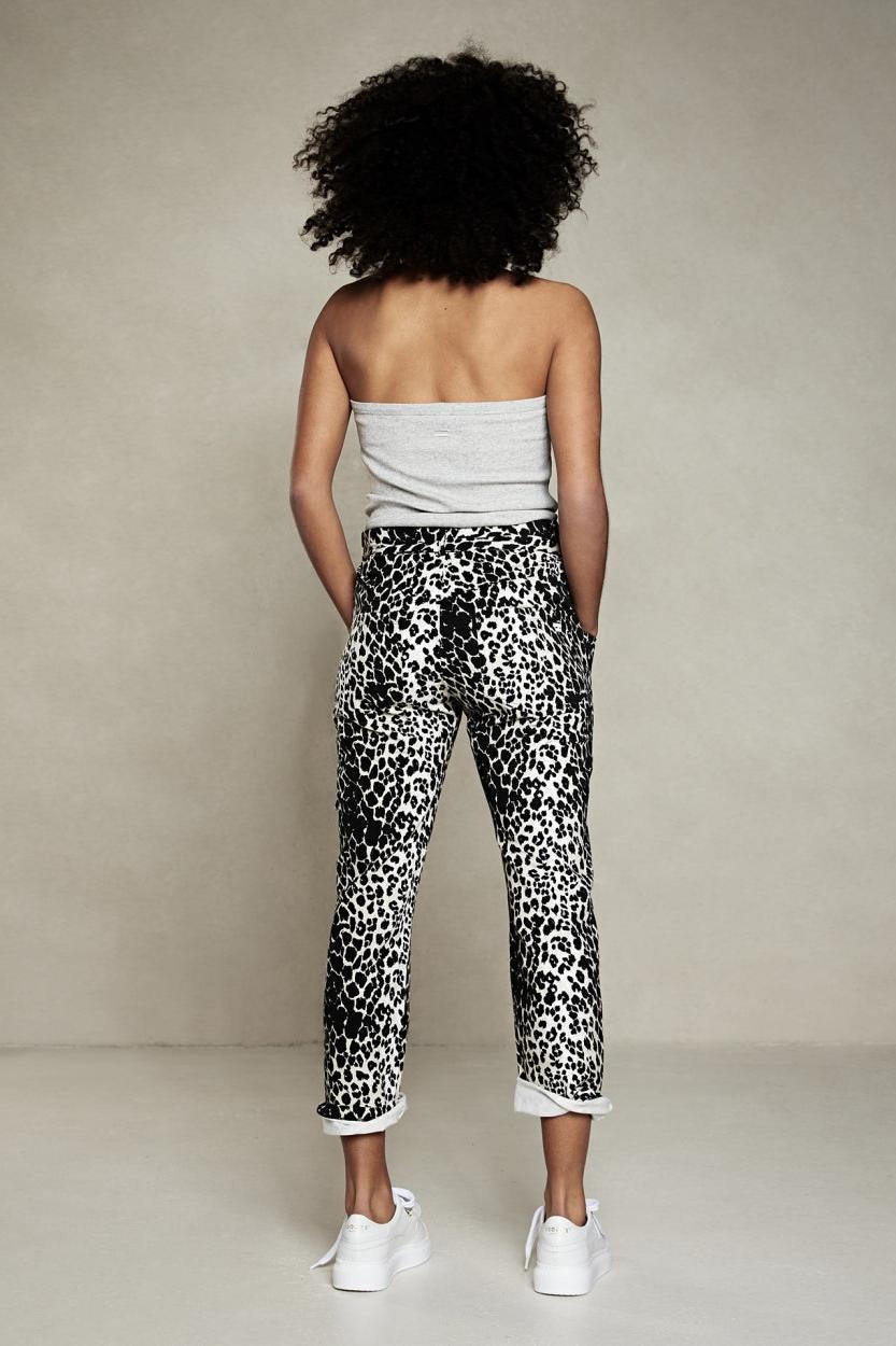 HIGH WAIST JOGGER LEOPARD