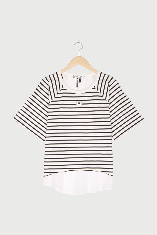 smoking tunic stripe