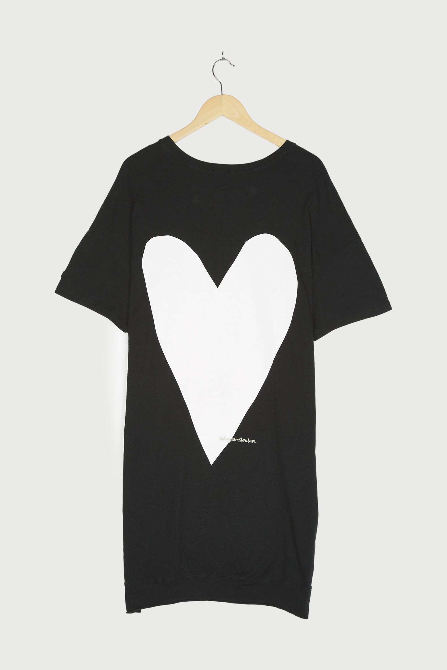 OVERSIZED TEE DRESS HEART