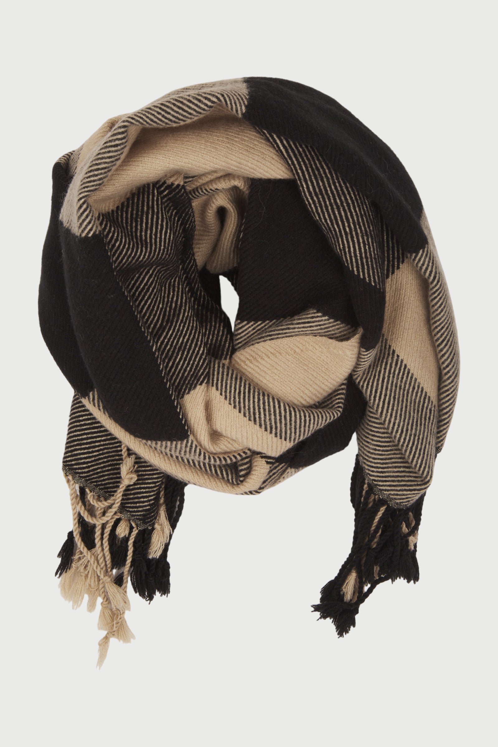 WOOL SCARF CHECK