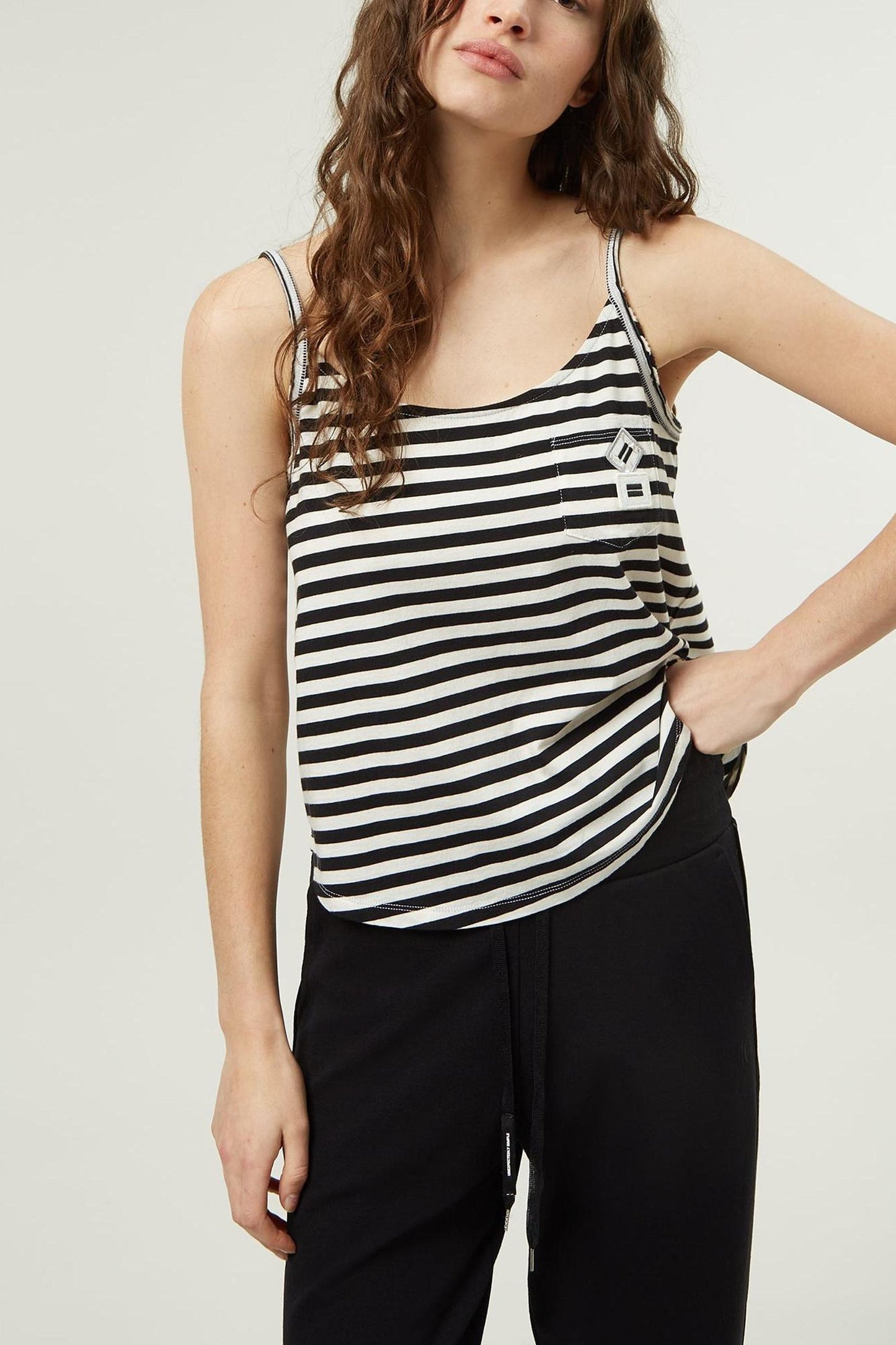 STRAPPY TOP STRIPE