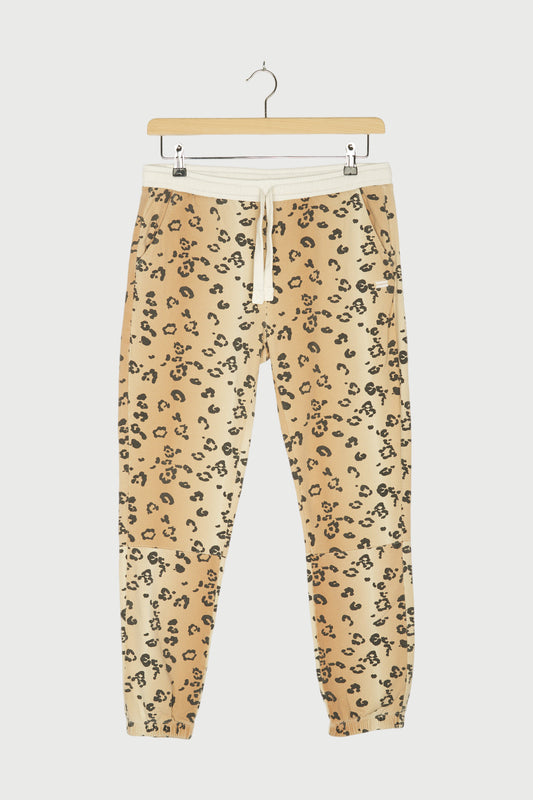 CROPPED JOGGER LEOPARD