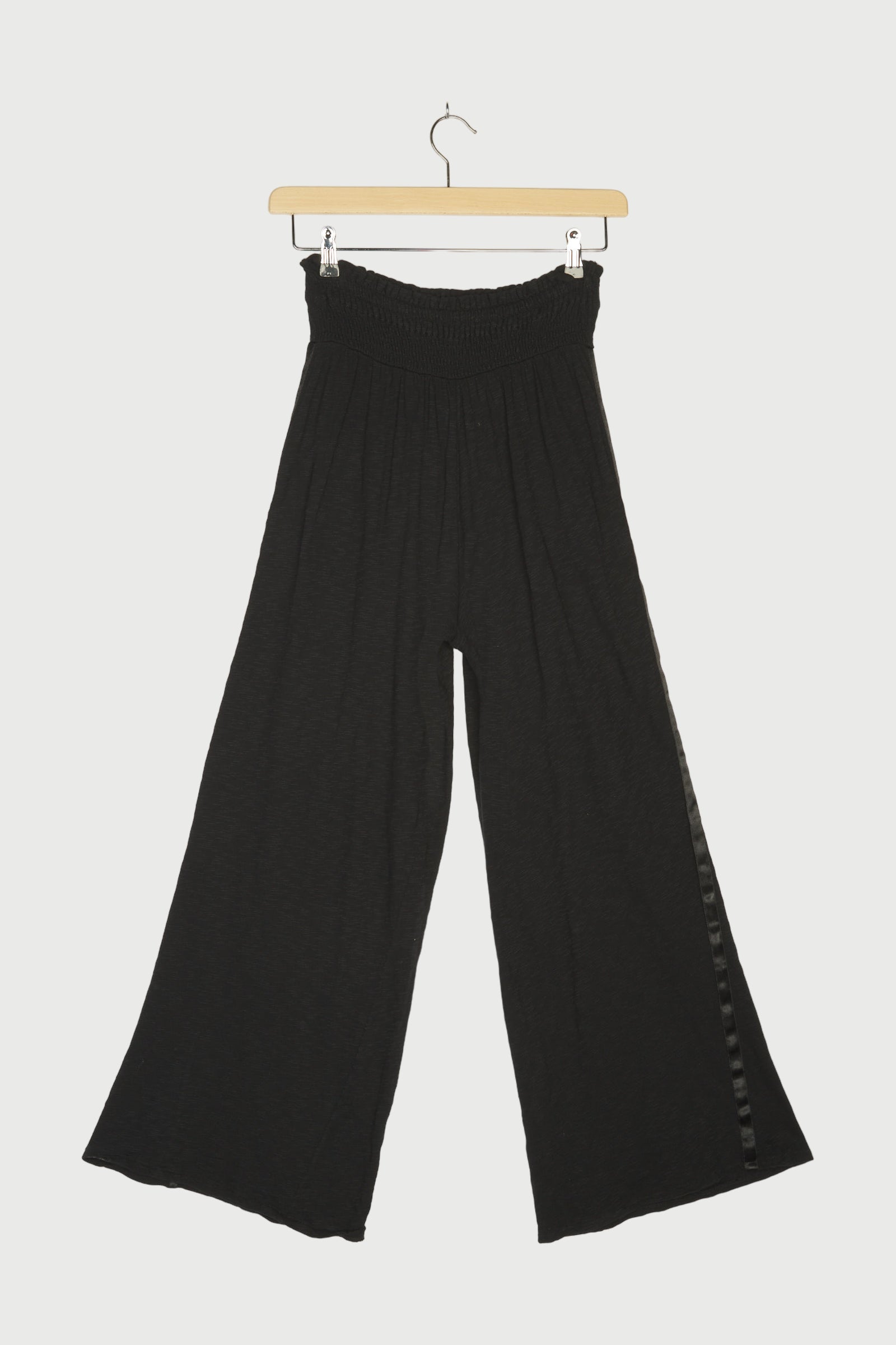 WIDE LEG SMOCK PANTS