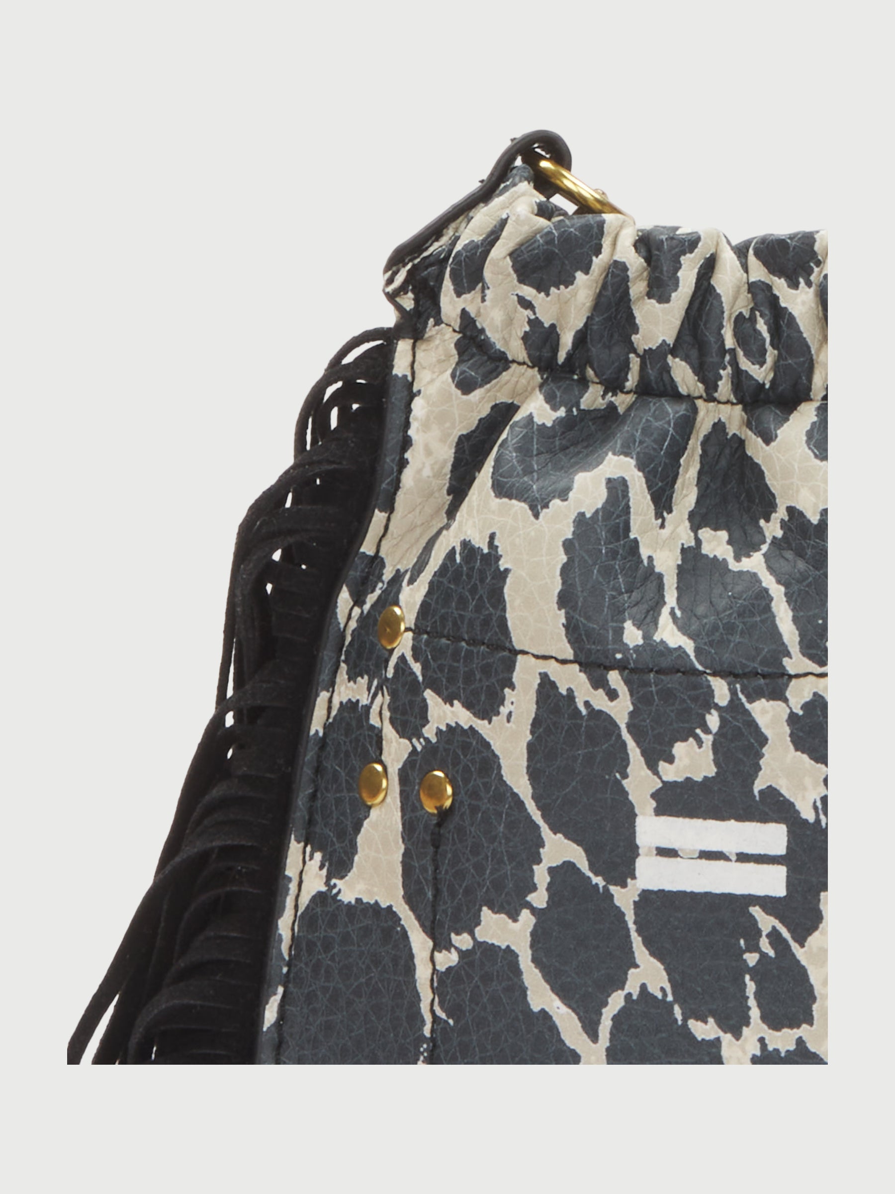 BAG FRINGE LEOPARD