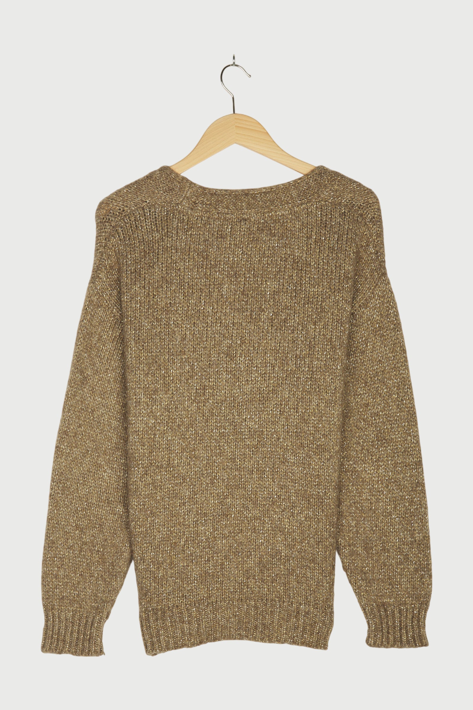 SWEATER V-NECK SPARKLING