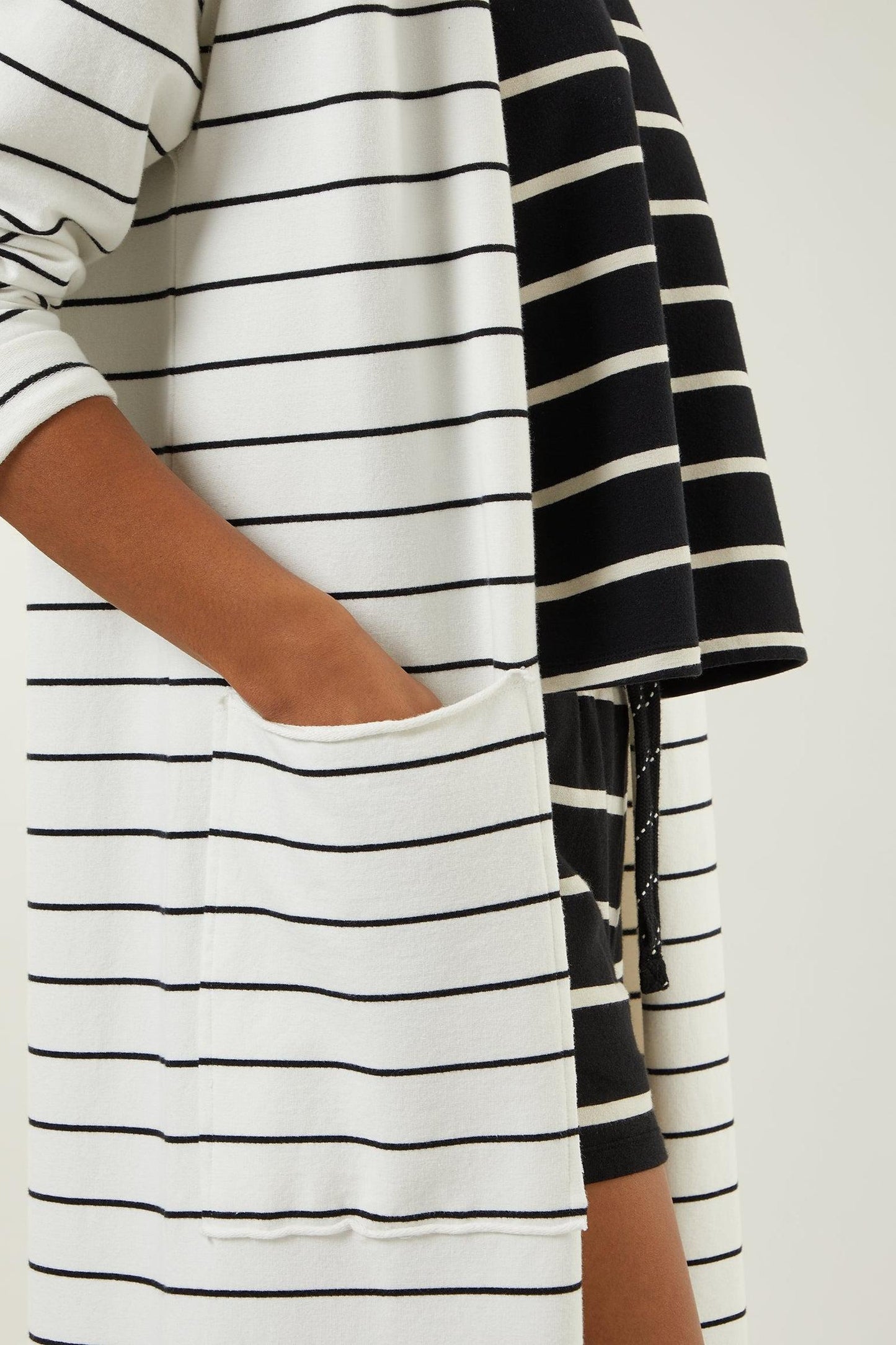 LONG CARDIGAN STRIPE