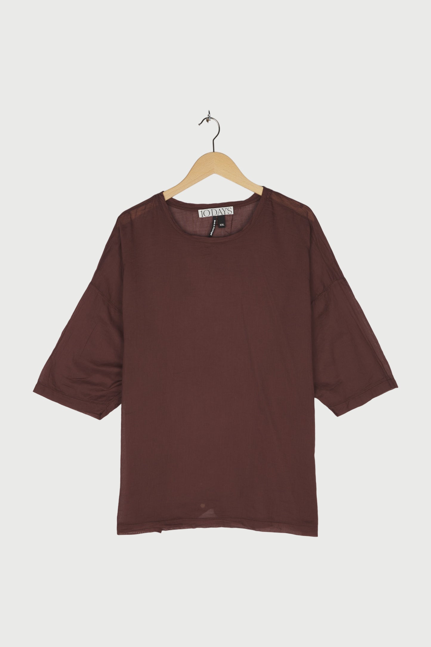 BOXY TEE VOILE