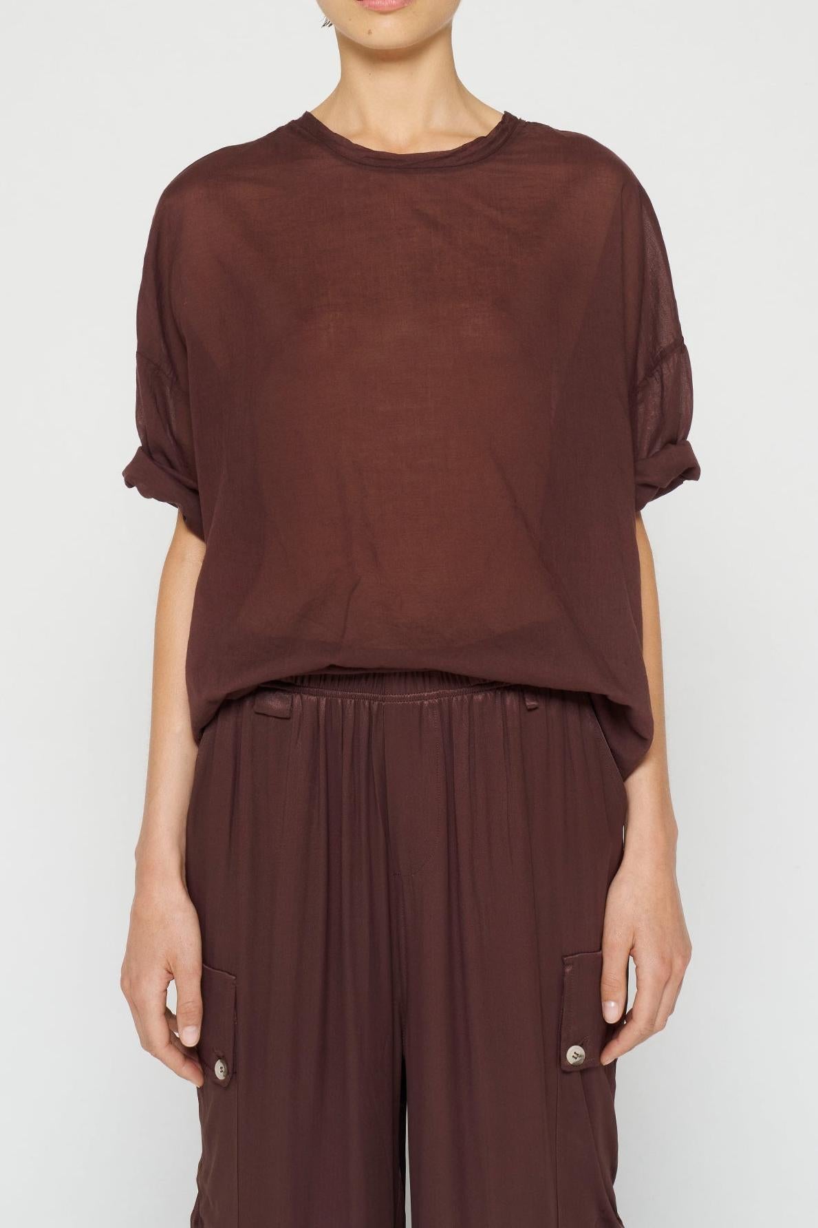 BOXY TEE VOILE