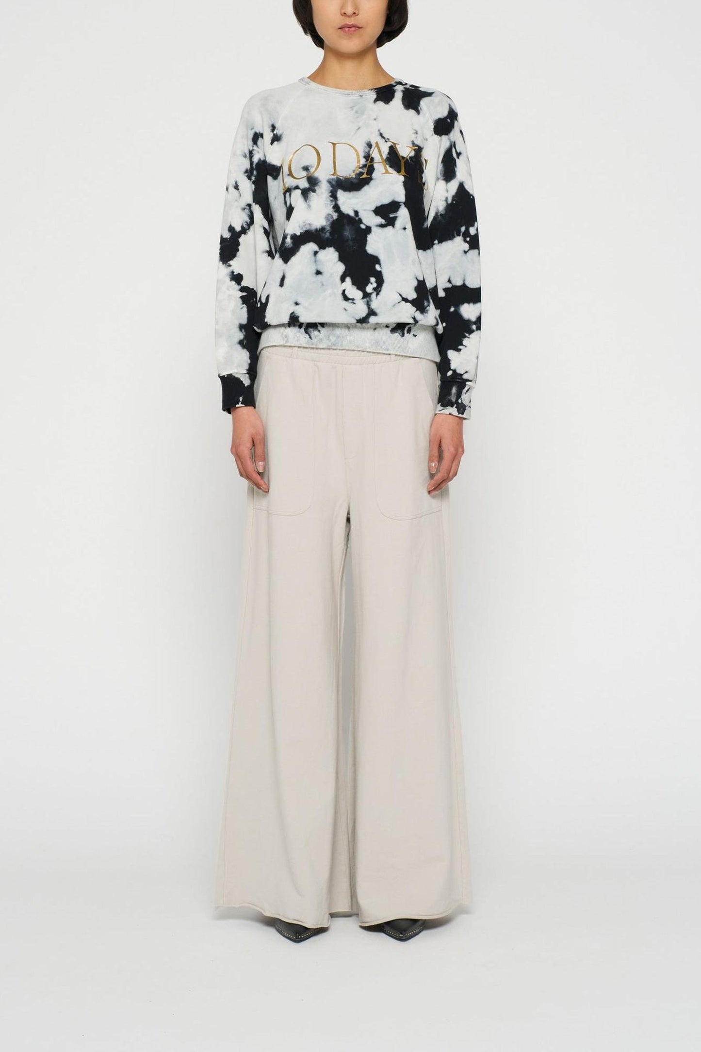 WIDE LEG PANTS FLEECE