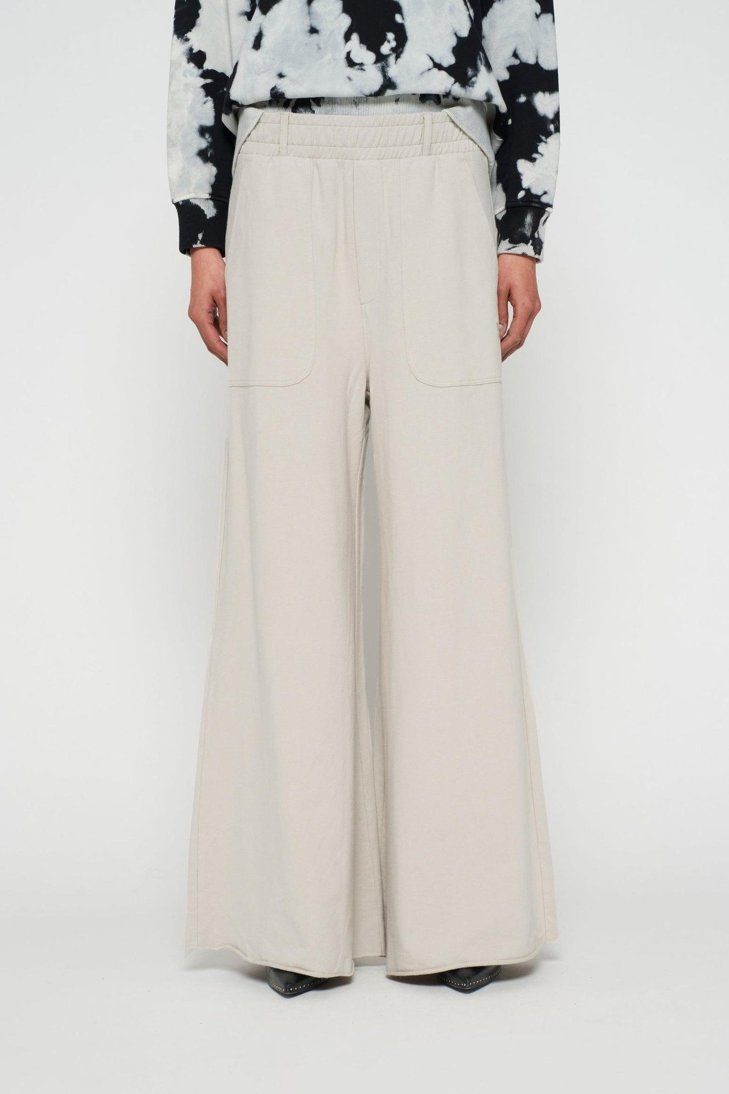 WIDE LEG PANTS FLEECE