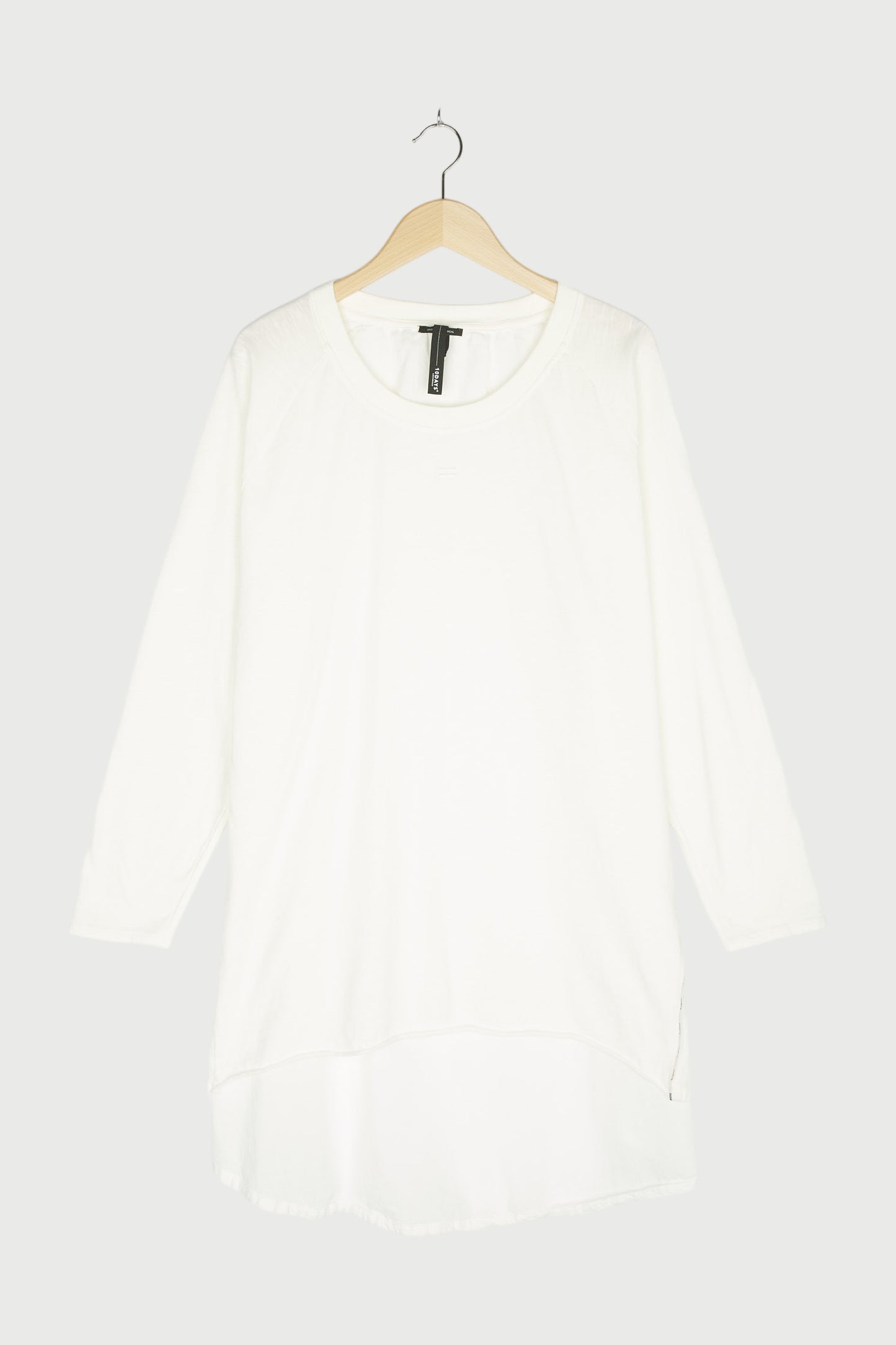 VOILE BACK TUNIC SHIRT