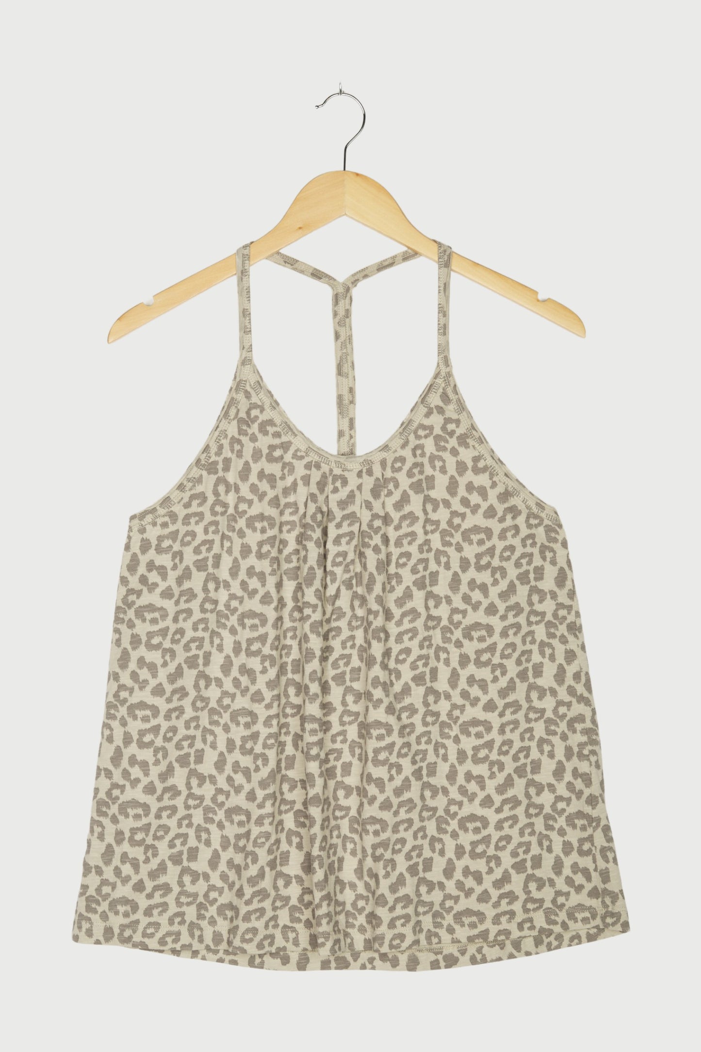 racerback top leopard