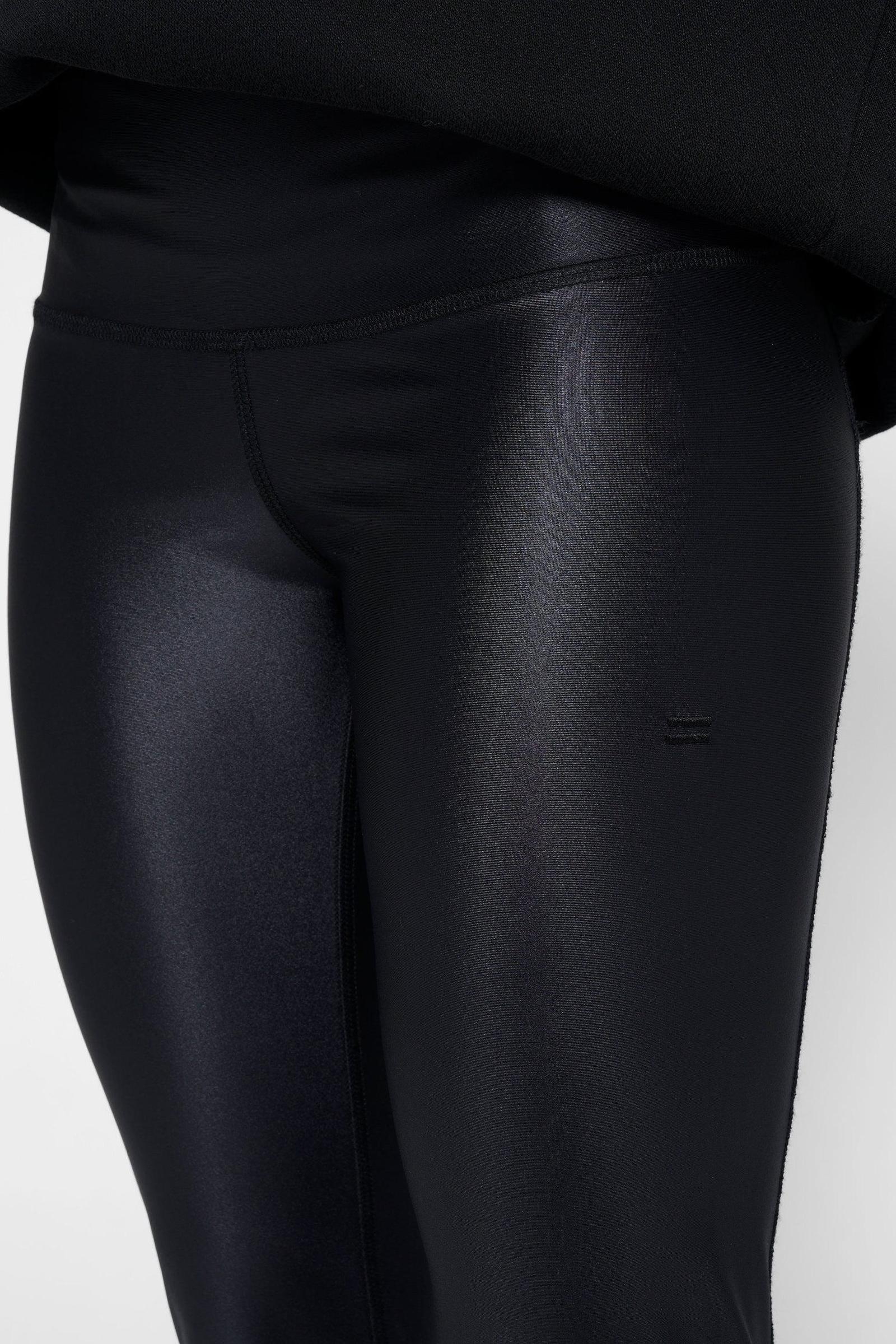 METALLIC YOGA LEGGINGS