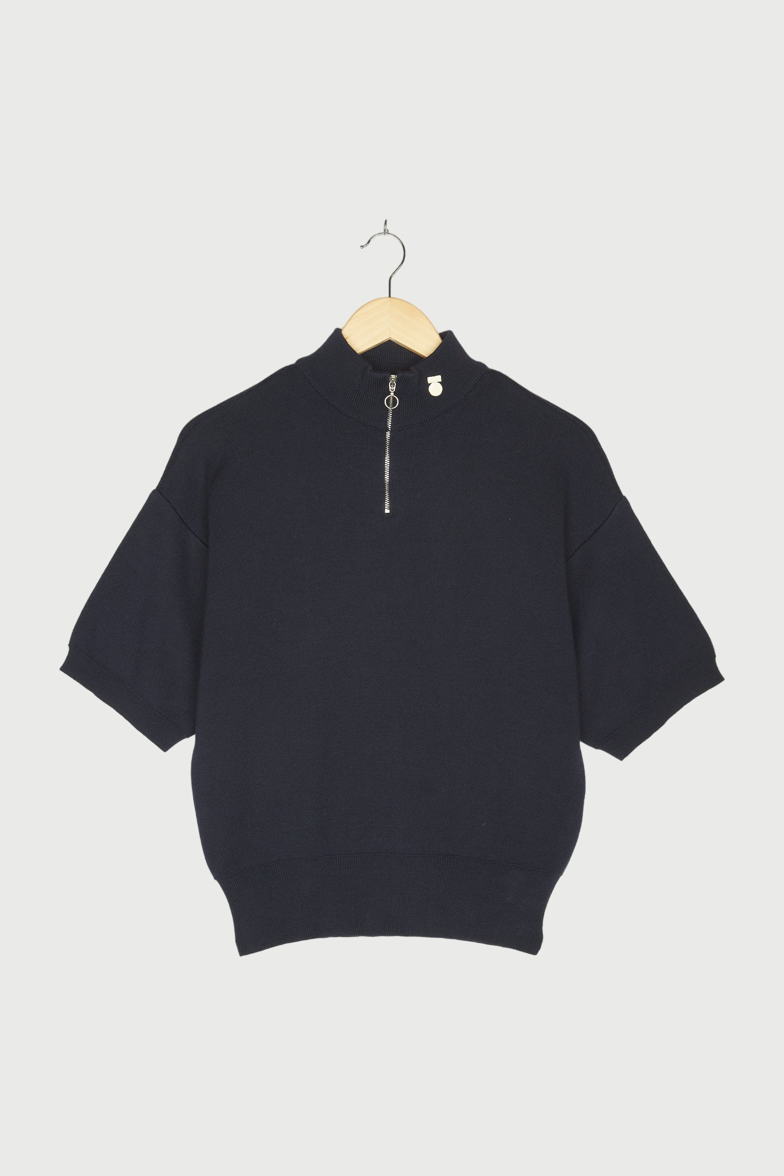 KNITTED POLO TEE